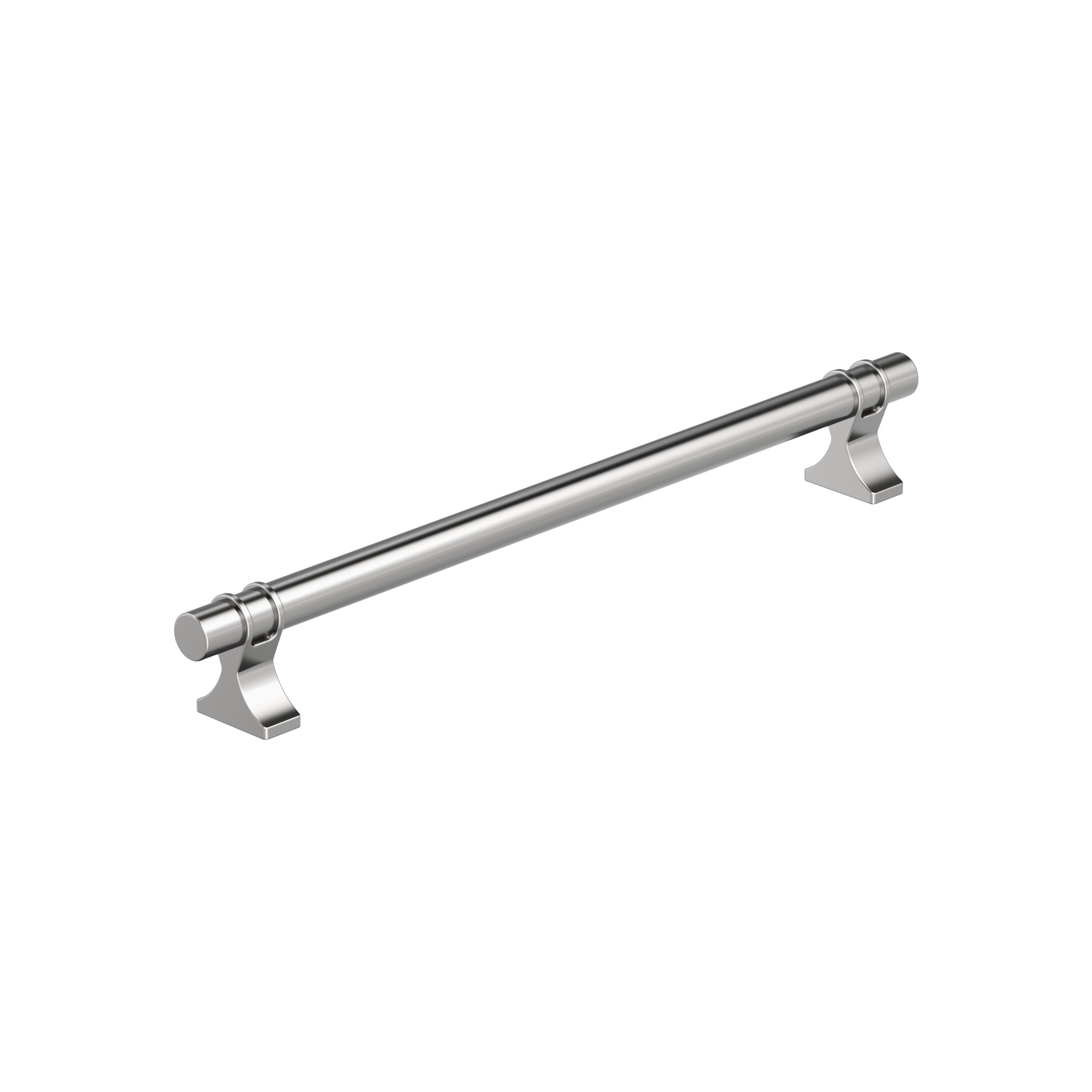 Davenport 8-13/16 inch (224mm) Center-to-Center Polished Chrome Cabinet Pull