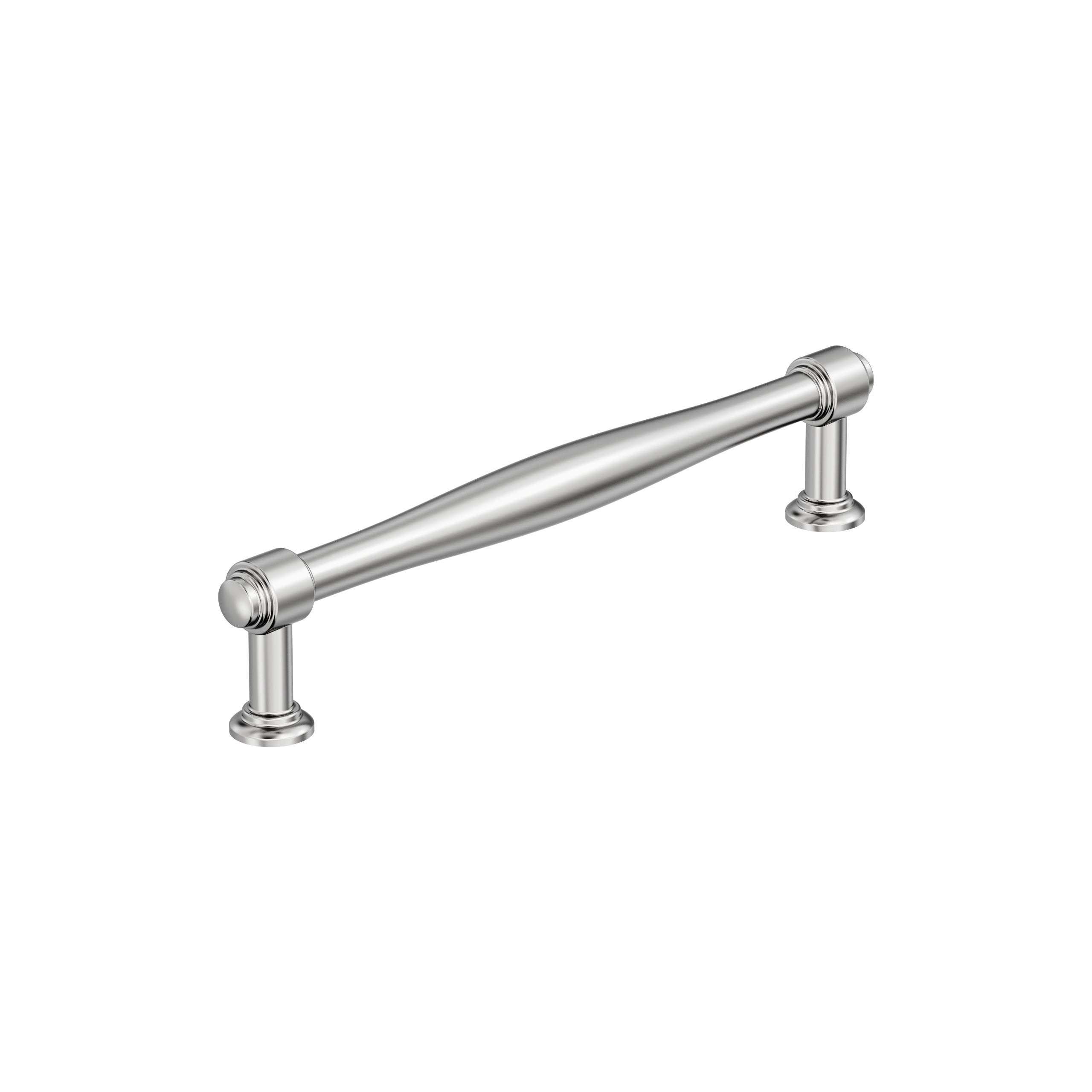 Enlivity 6-5/16 inch (160mm) Center-to-Center Polished Chrome Cabinet Pull