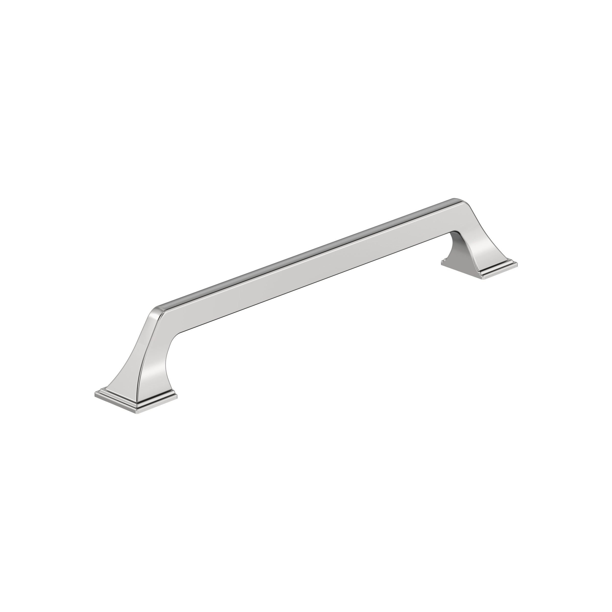 Exceed 7-9/16 inch (192mm) Center-to-Center Polished Chrome Cabinet Pull