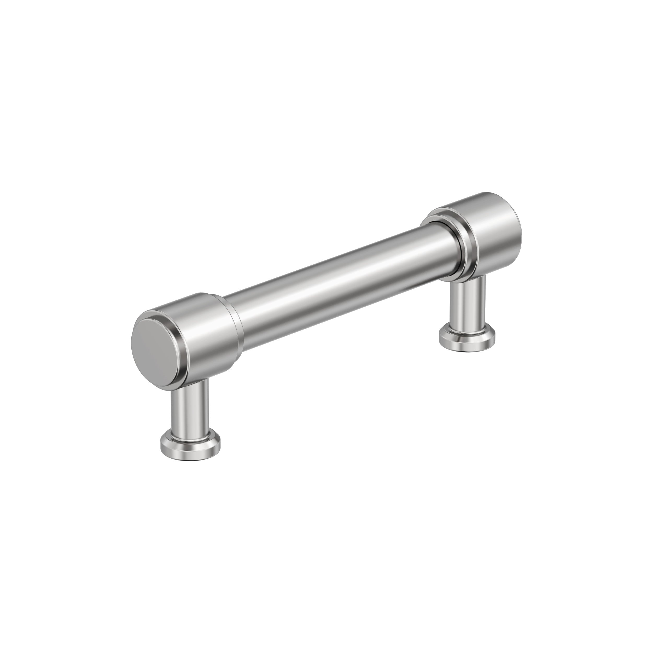Faircrest 3-3/4 inch (96mm) Center-to-Center Polished Chrome Cabinet Pull