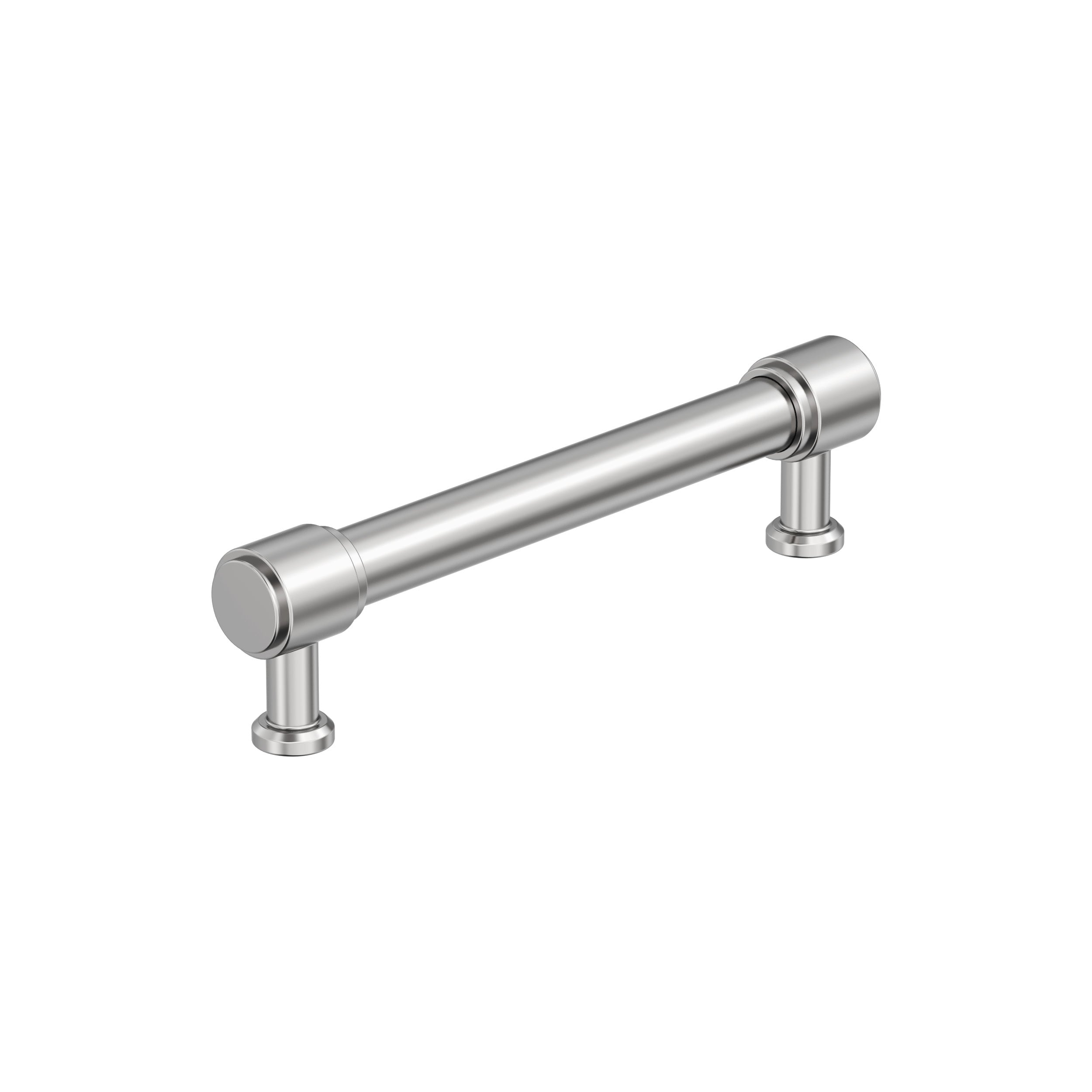 Faircrest 5-1/16 inch (128mm) Center-to-Center Polished Chrome Cabinet Pull