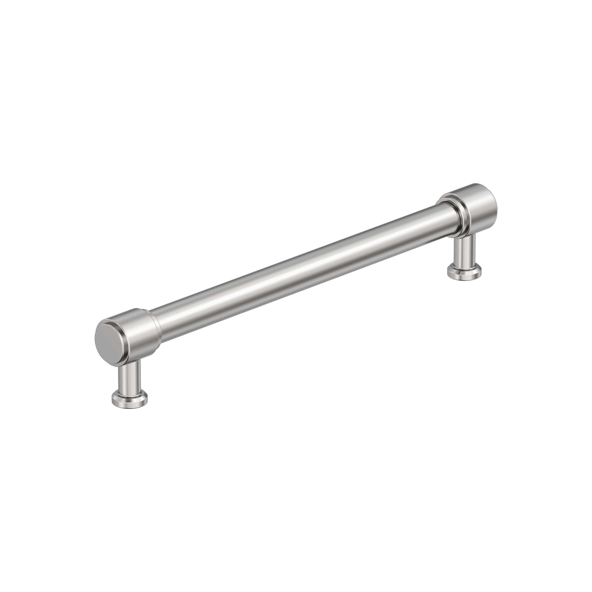 Faircrest 7-9/16 inch (192mm) Center-to-Center Polished Chrome Cabinet Pull
