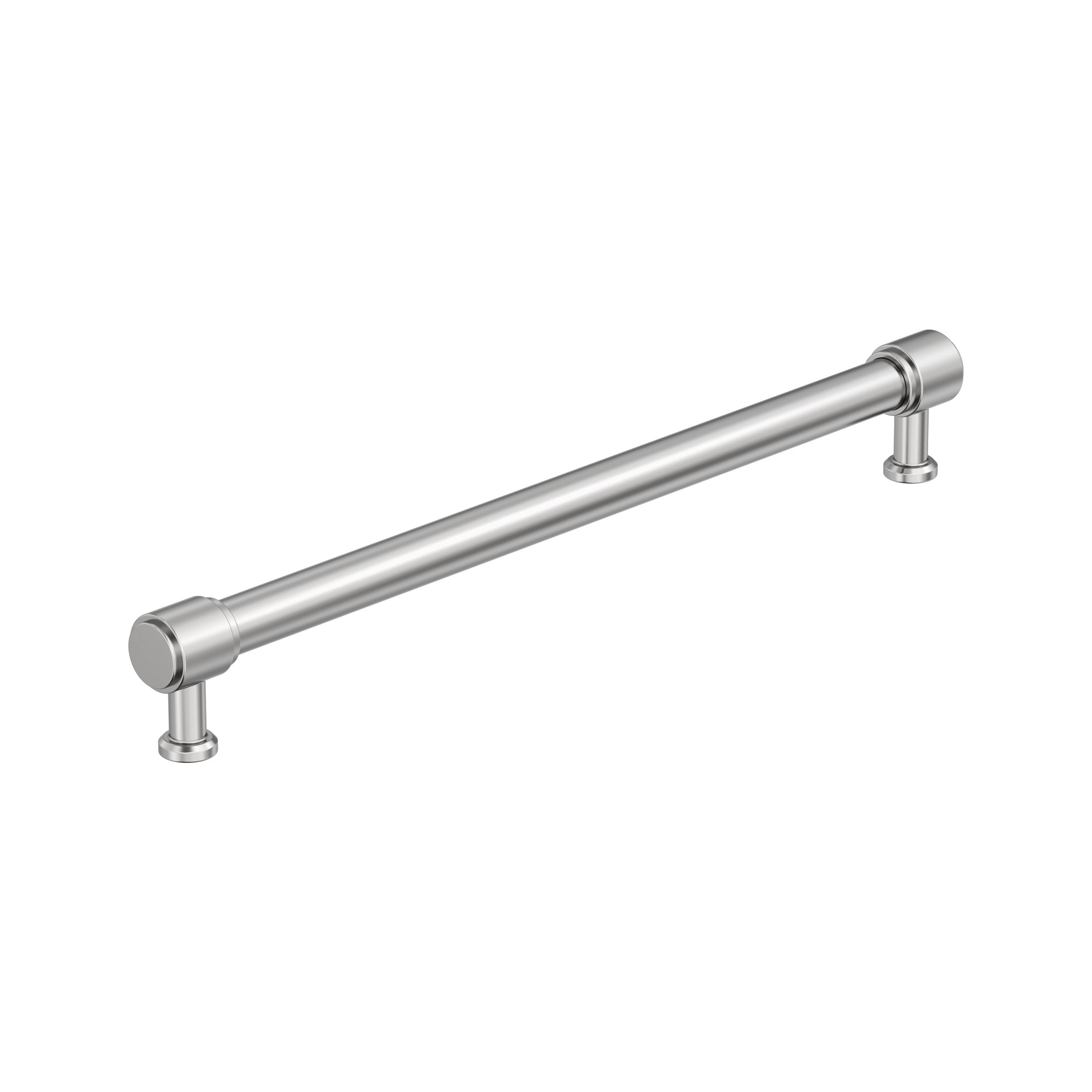 Faircrest 10-1/16 inch (256mm) Center-to-Center Polished Chrome Cabinet Pull