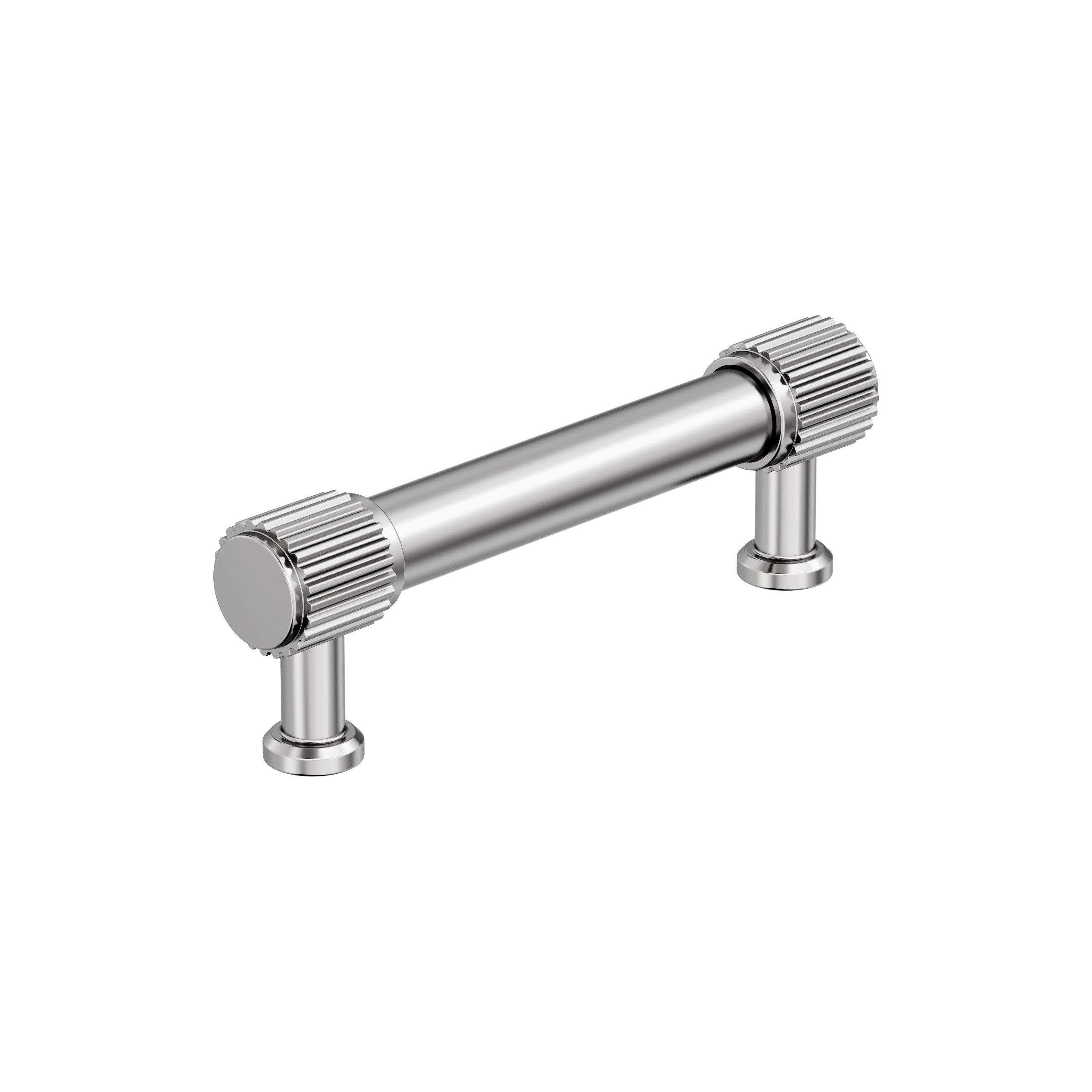 Farewind 3-3/4 inch (96mm) Center-to-Center Polished Chrome Cabinet Pull