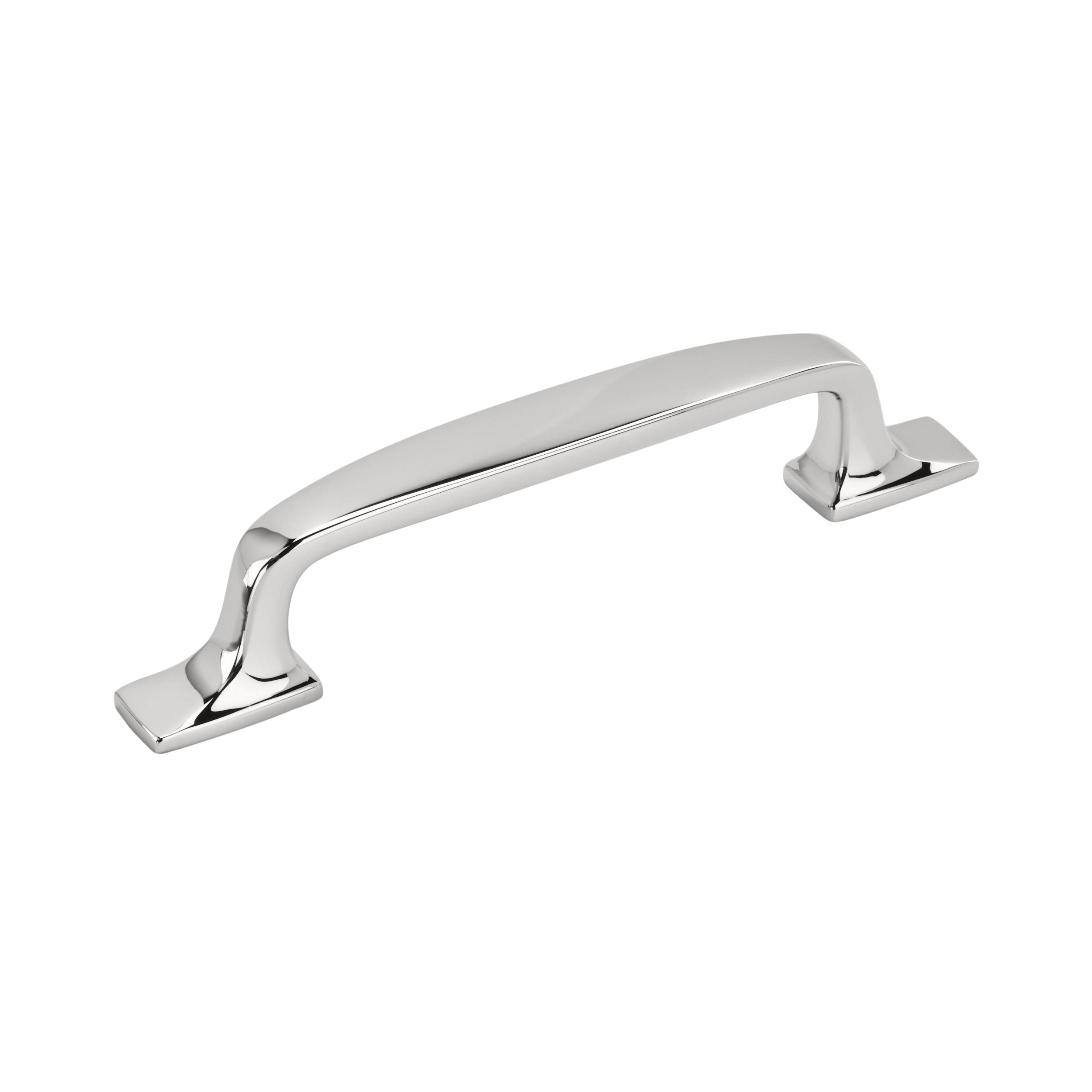 Highland Ridge 3-3/4 inch (96mm) Center-to-Center Polished Chrome Cabinet Pull