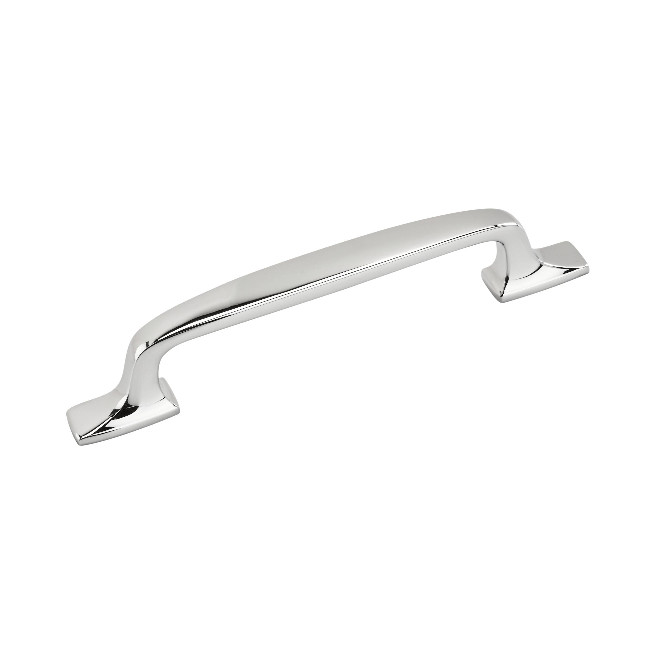 Highland Ridge 5-1/16 inch (128mm) Center-to-Center Polished Chrome Cabinet Pull
