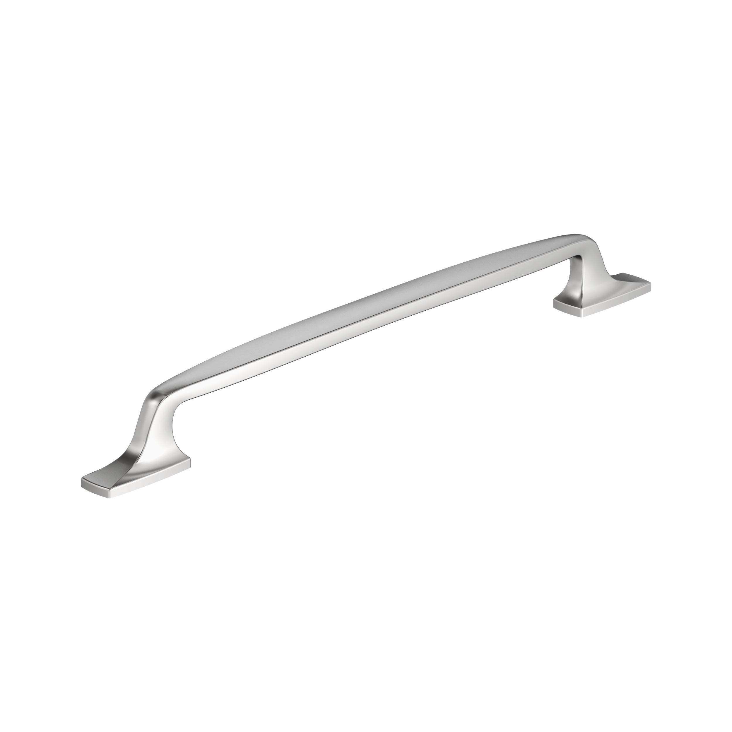 Highland Ridge 10-1/16 inch (256mm) Center-to-Center Polished Chrome Cabinet Pull