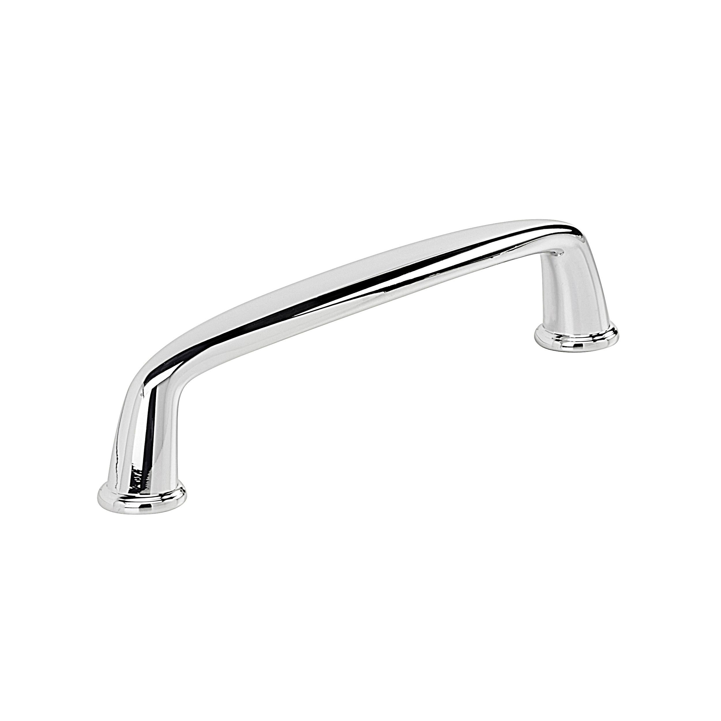 Kane 5-1/16 inch (128mm) Center-to-Center Polished Chrome Cabinet Pull