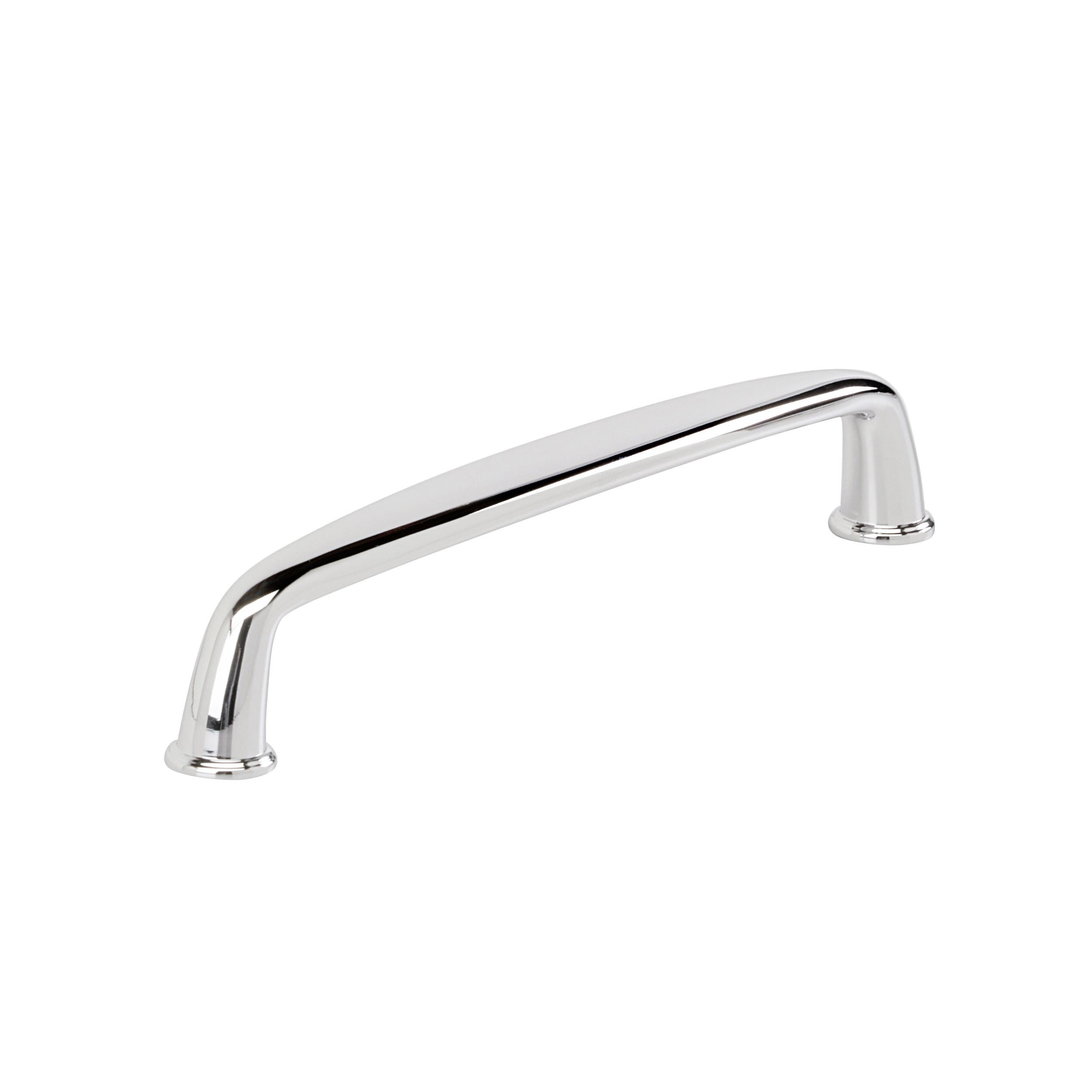 Kane 6-5/16 inch (160mm) Center-to-Center Polished Chrome Cabinet Pull