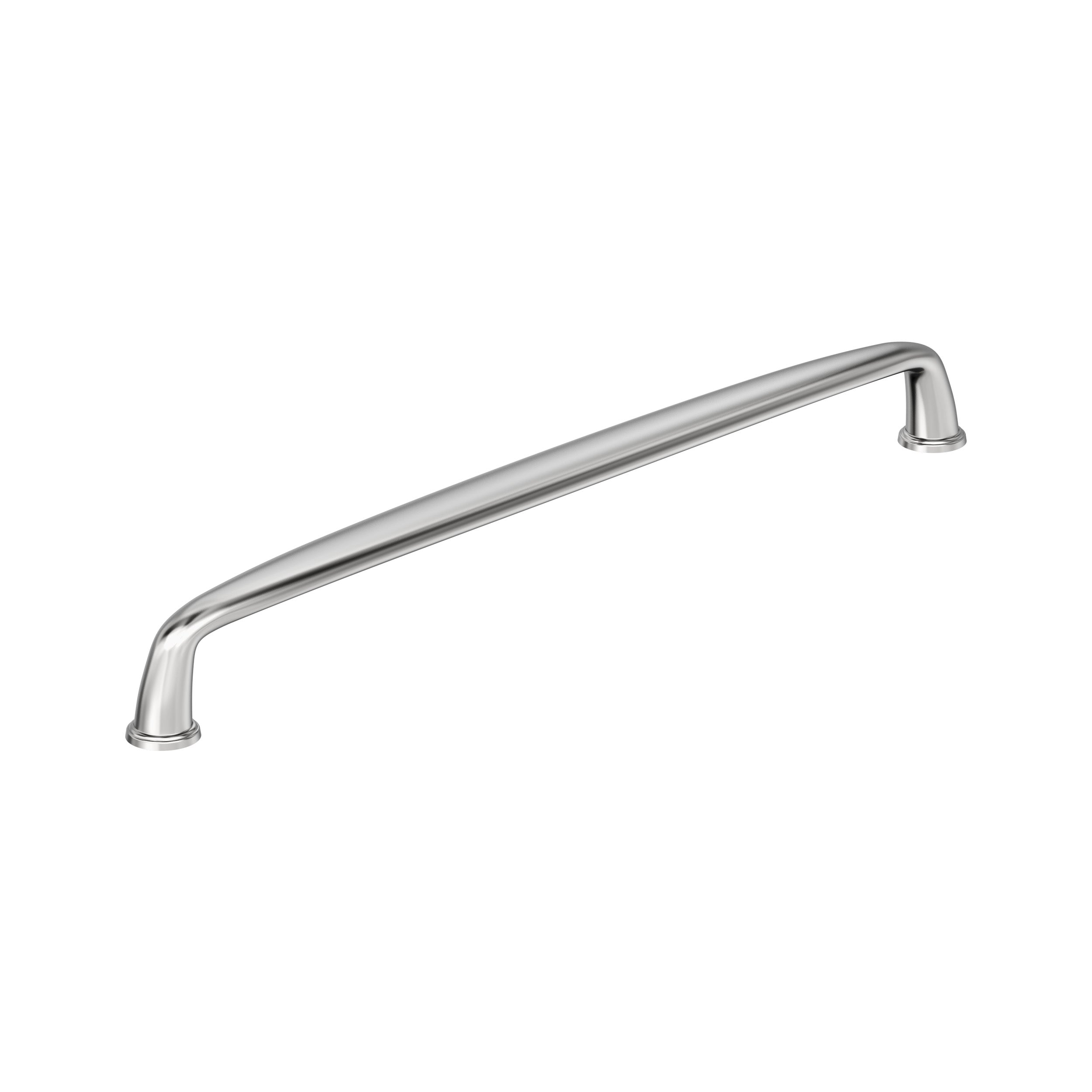 Kane 10-1/16 inch (256mm) Center-to-Center Polished Chrome Cabinet Pull
