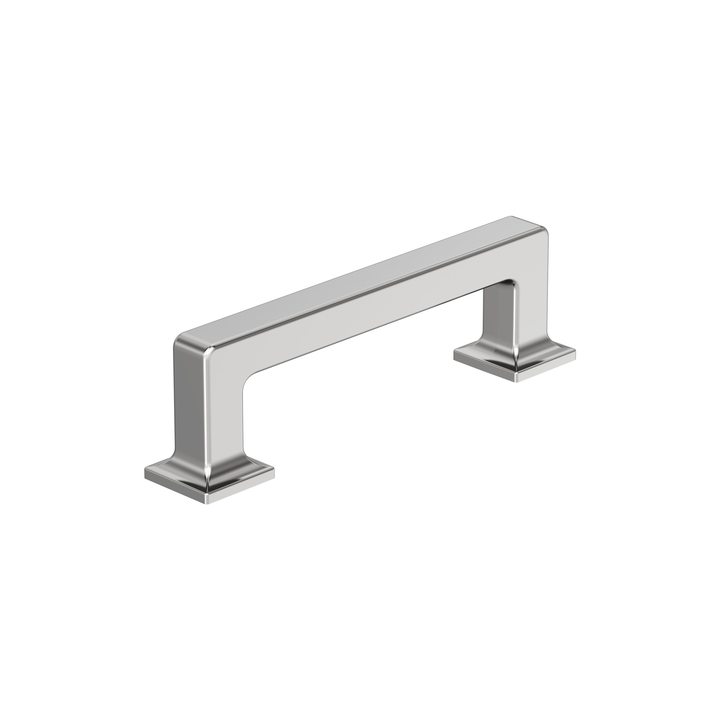 Lintel 3-3/4 inch (96mm) Center-to-Center Polished Chrome Cabinet Pull