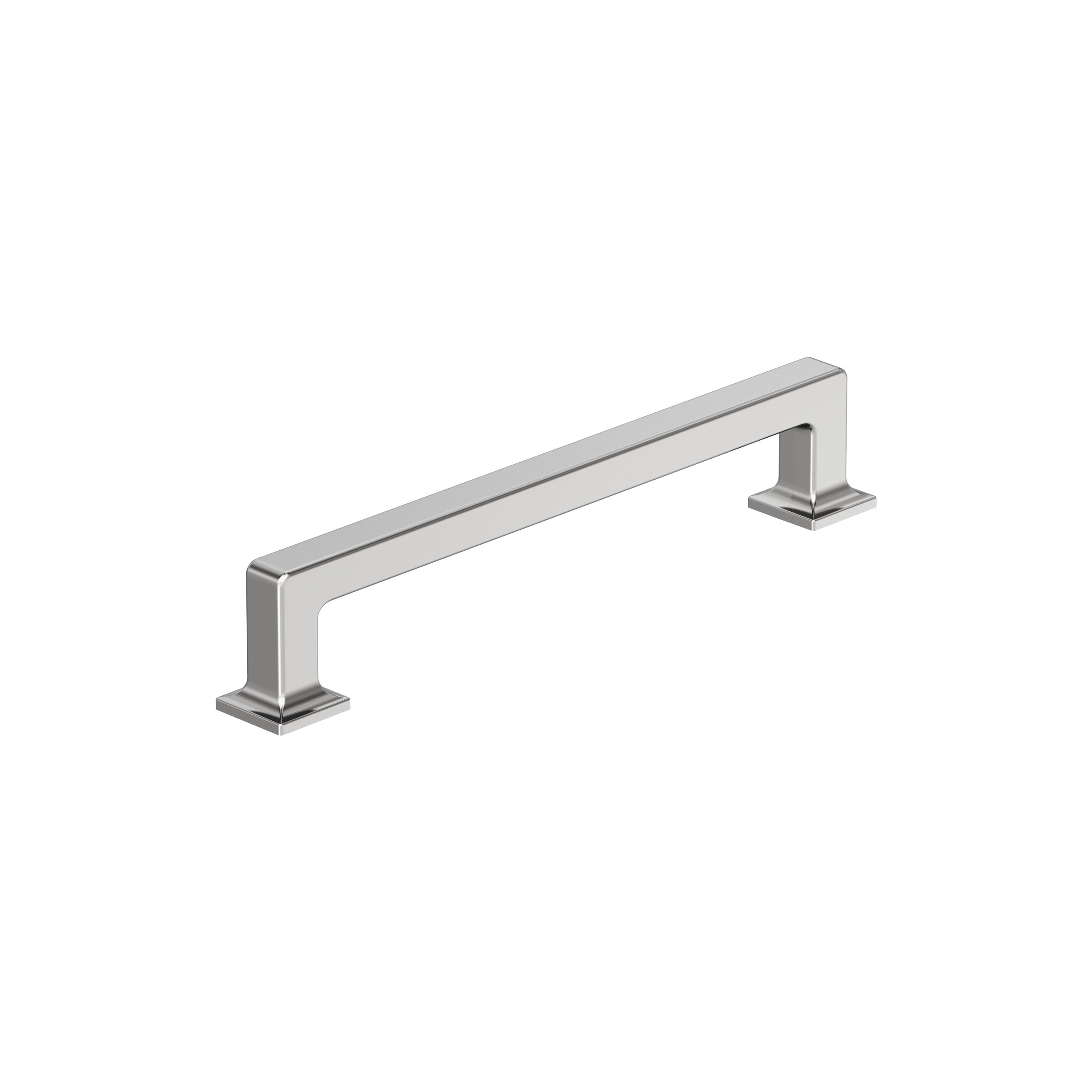 Lintel 6-5/16 inch (160mm) Center-to-Center Polished Chrome Cabinet Pull