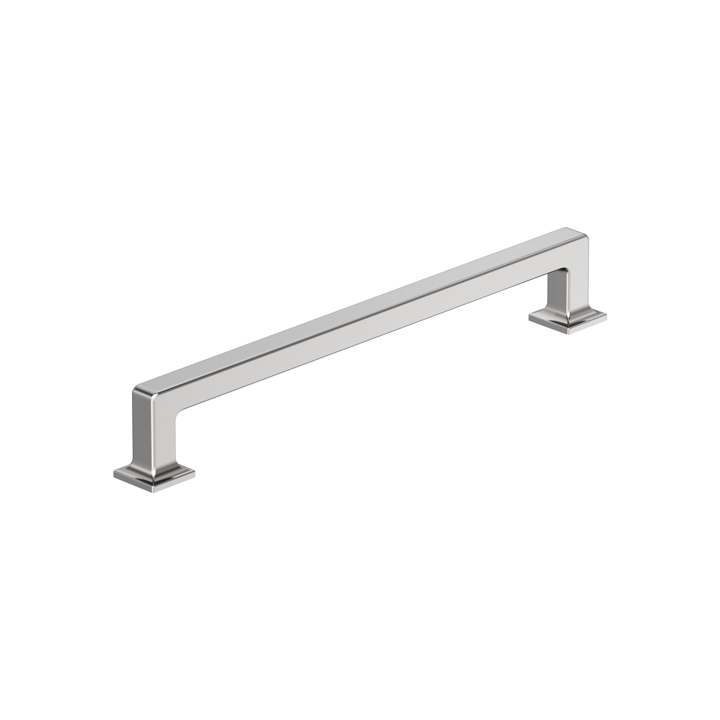 Lintel 8-13/16 inch (224mm) Center-to-Center Polished Chrome Cabinet Pull