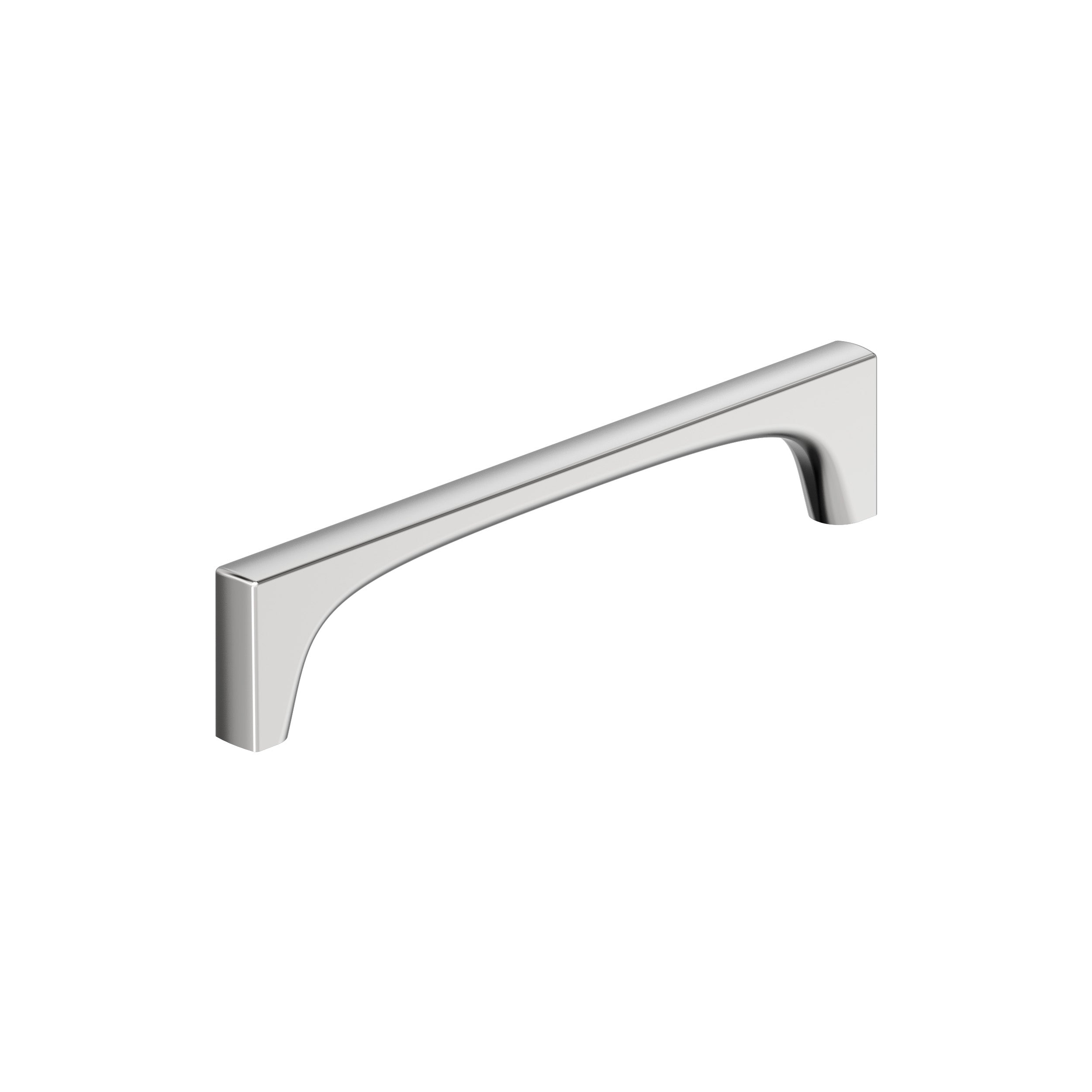 Merced 6-5/16 inch (160mm) Center-to-Center Polished Chrome Cabinet Pull