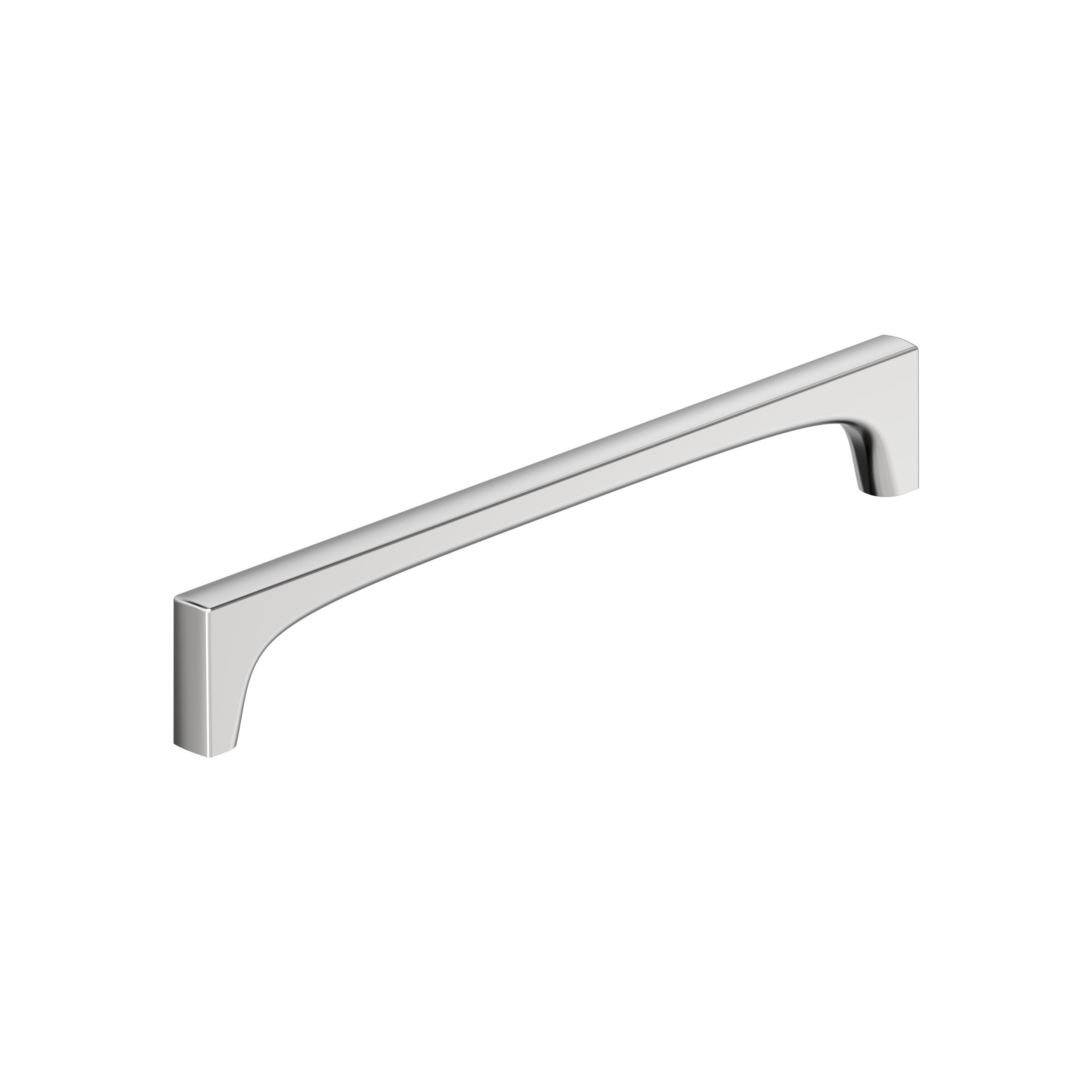 Merced 8-13/16 inch (224mm) Center-to-Center Polished Chrome Cabinet Pull