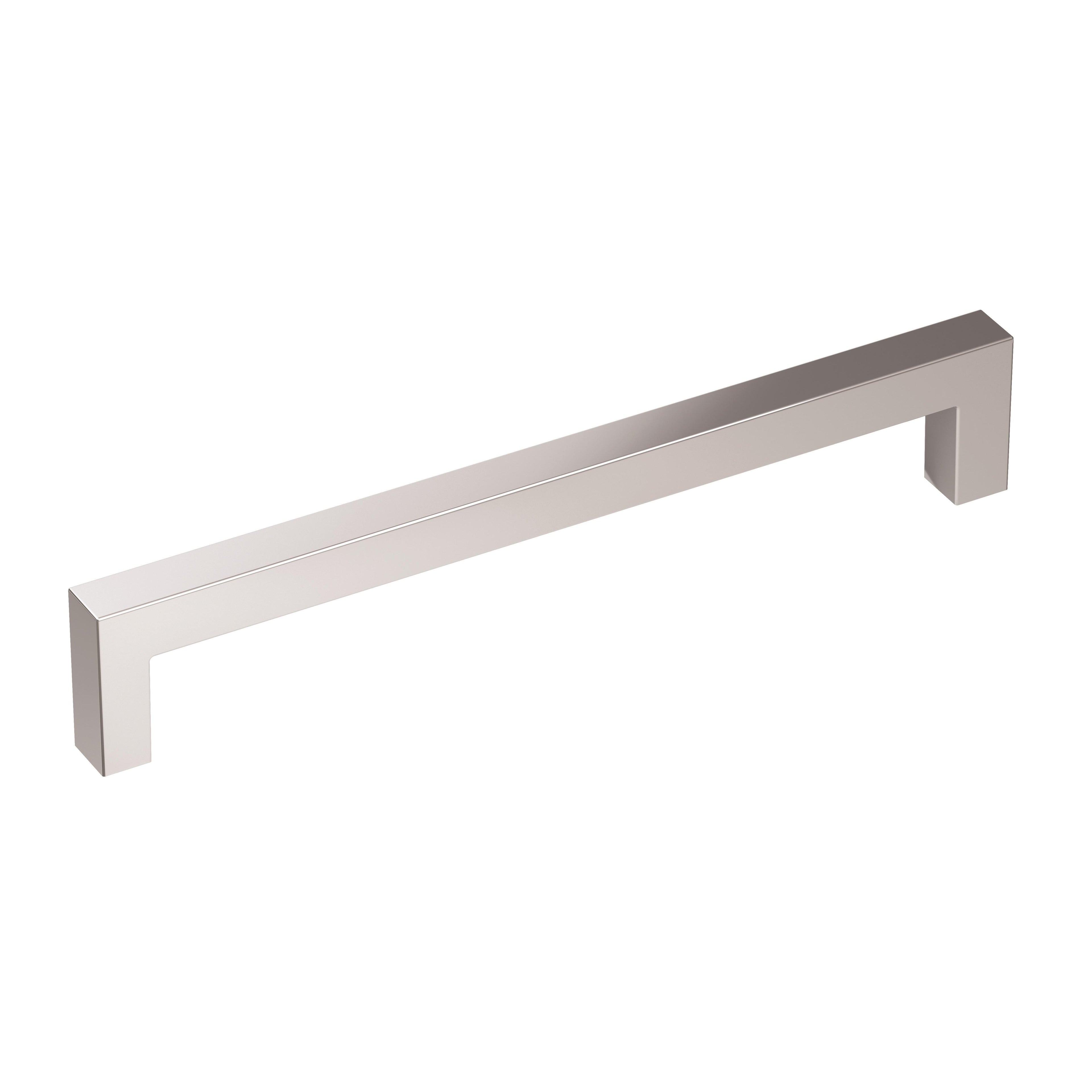 Monument 6-5/16 inch (160mm) Center-to-Center Polished Chrome Cabinet Pull