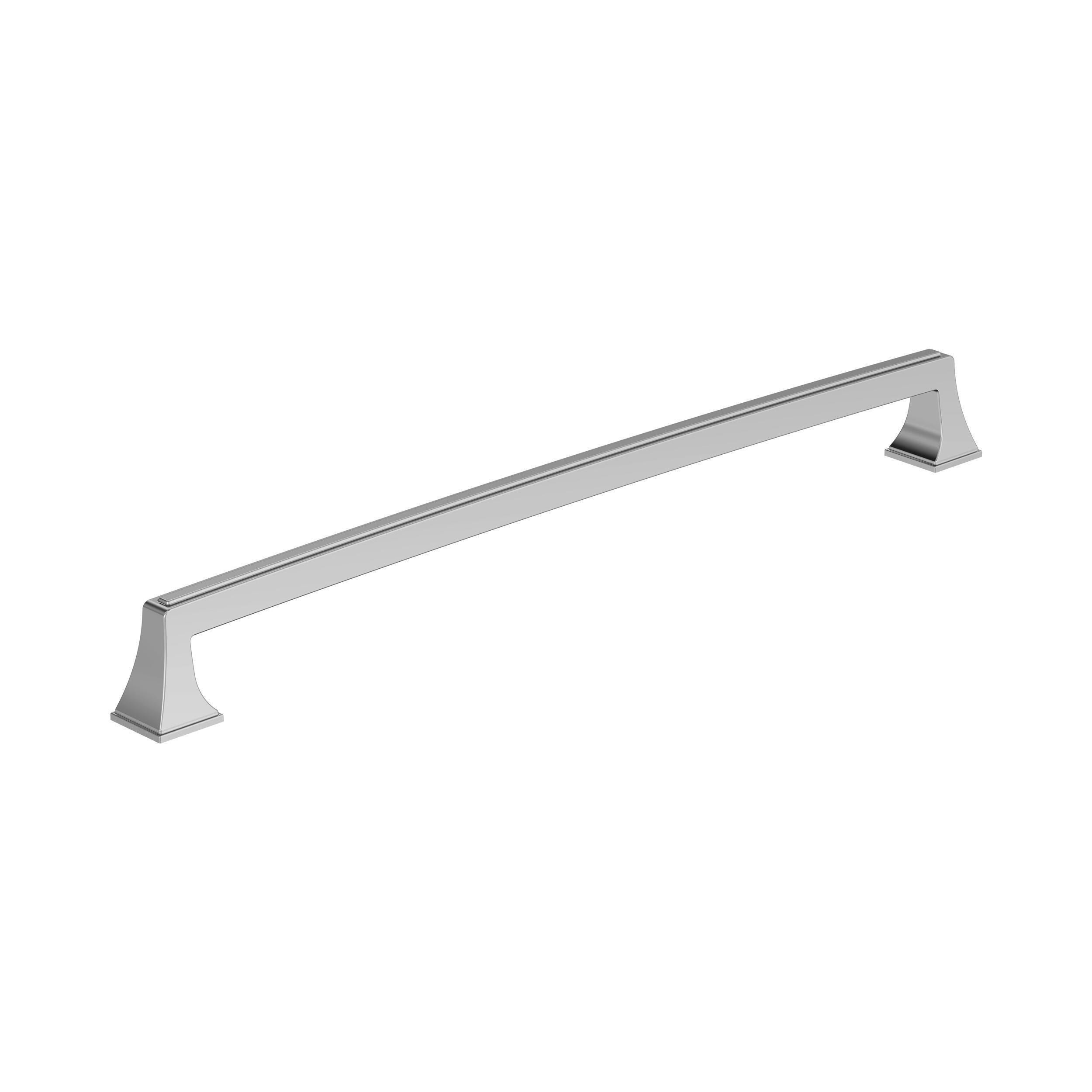 Mulholland 12-5/8 inch (320mm) Center-to-Center Polished Chrome Cabinet Pull
