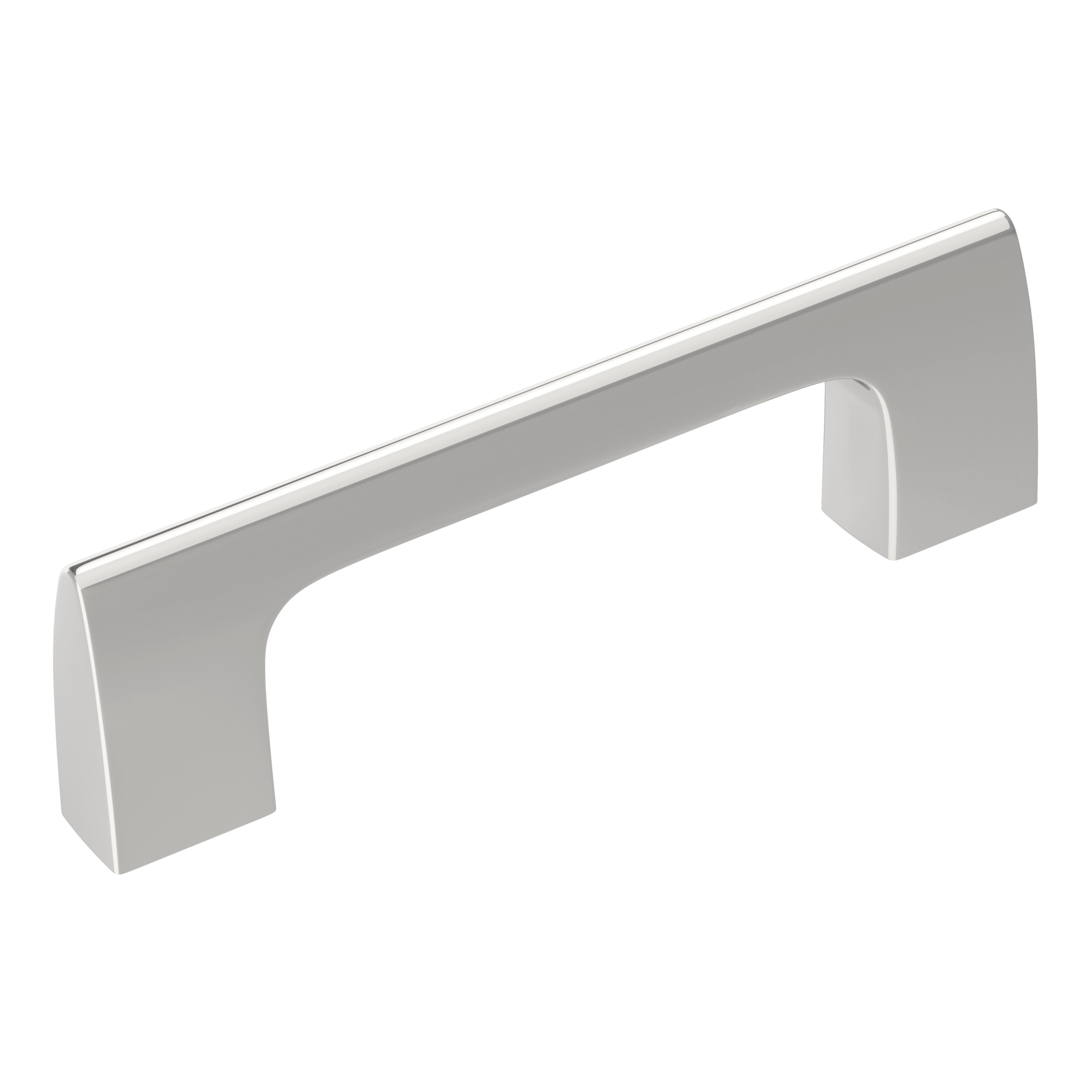 Riva 3 inch (76mm) Center-to-Center Polished Chrome Cabinet Pull