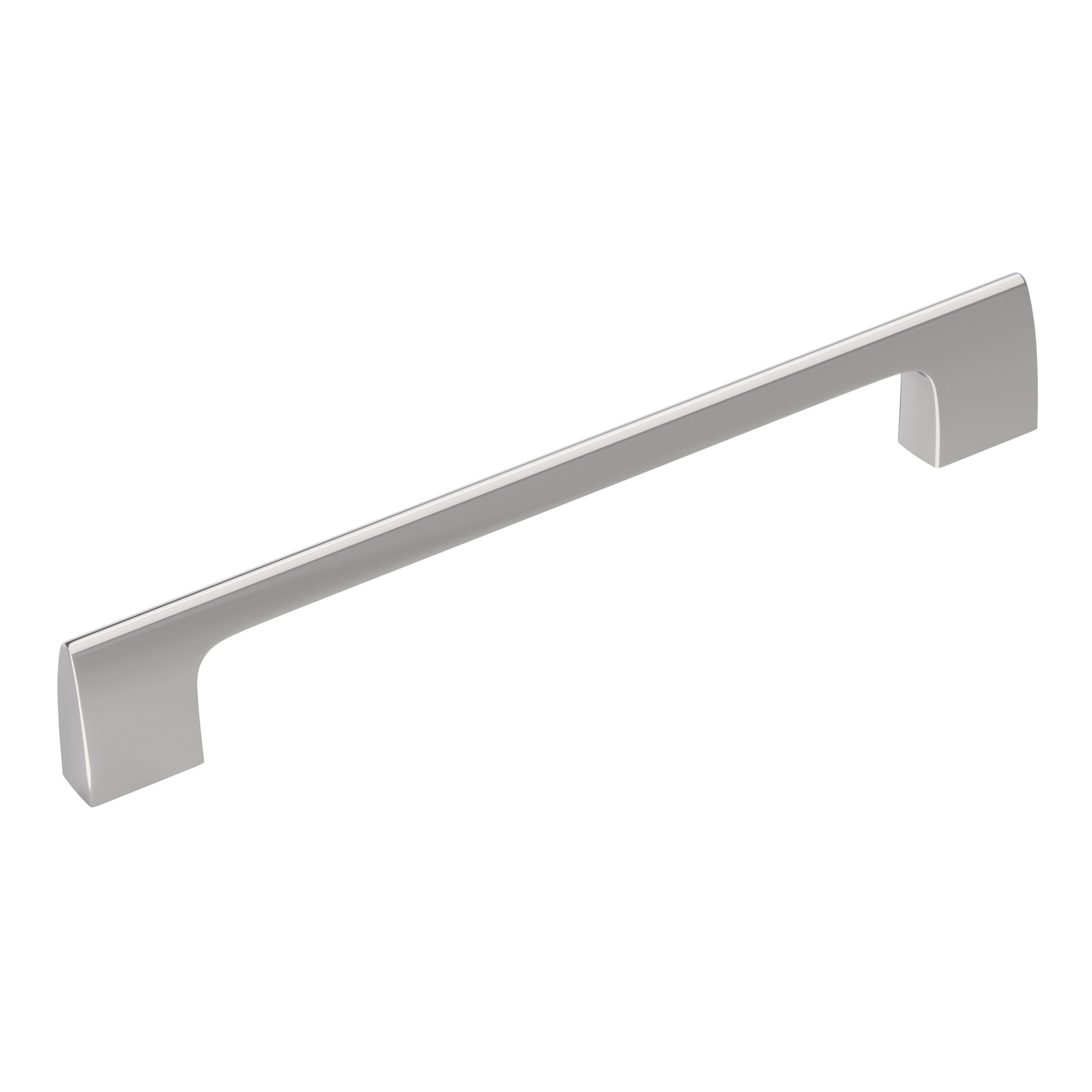 Riva 6-5/16 inch (160mm) Center-to-Center Polished Chrome Cabinet Pull