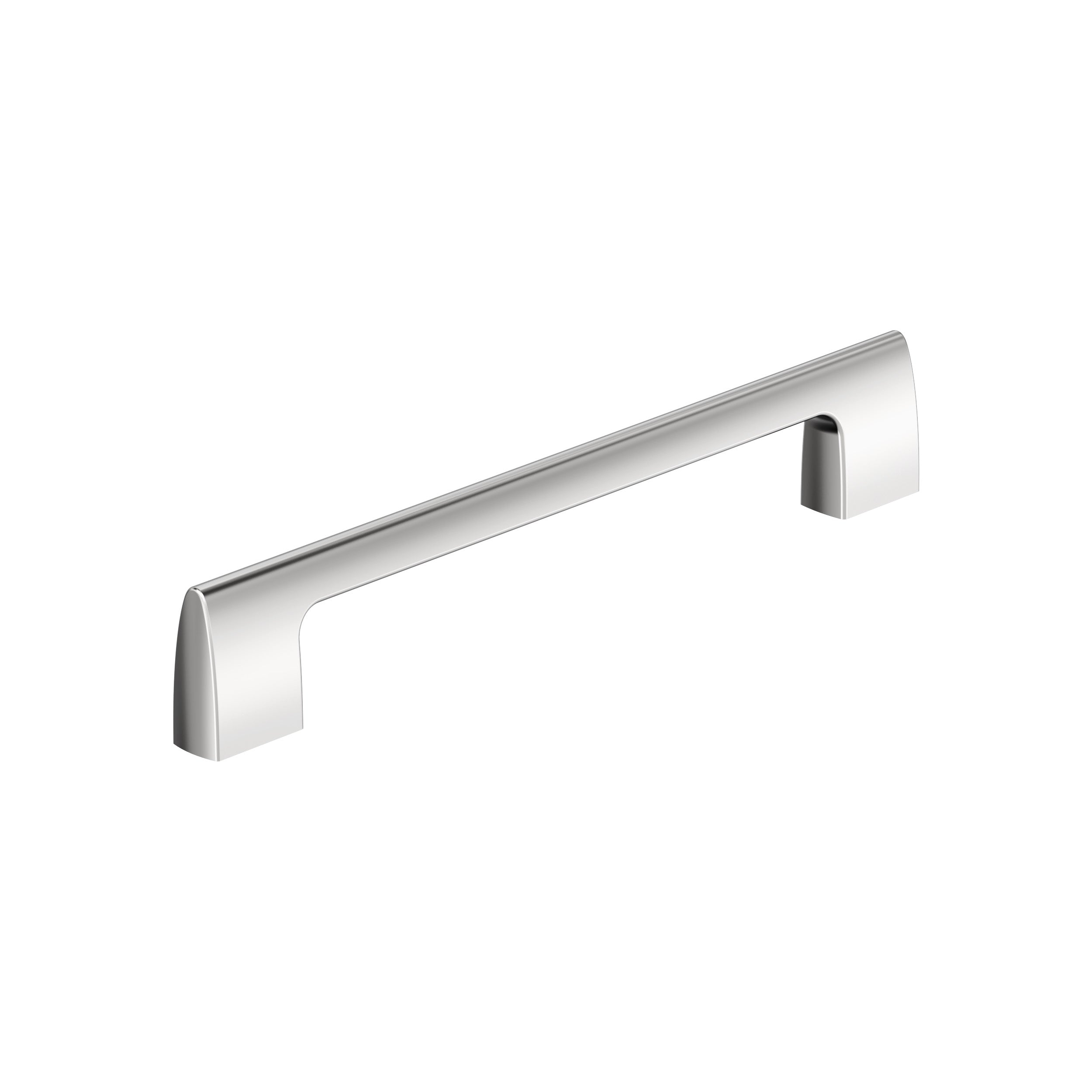 Riva 7-9/16 inch (192mm) Center-to-Center Polished Chrome Cabinet Pull