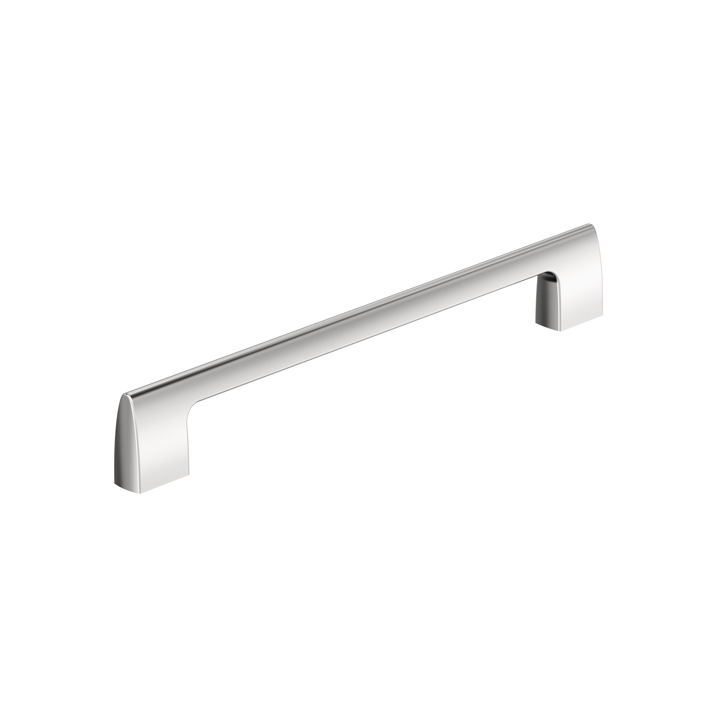 Riva 8-13/16 inch (224mm) Center-to-Center Polished Chrome Cabinet Pull