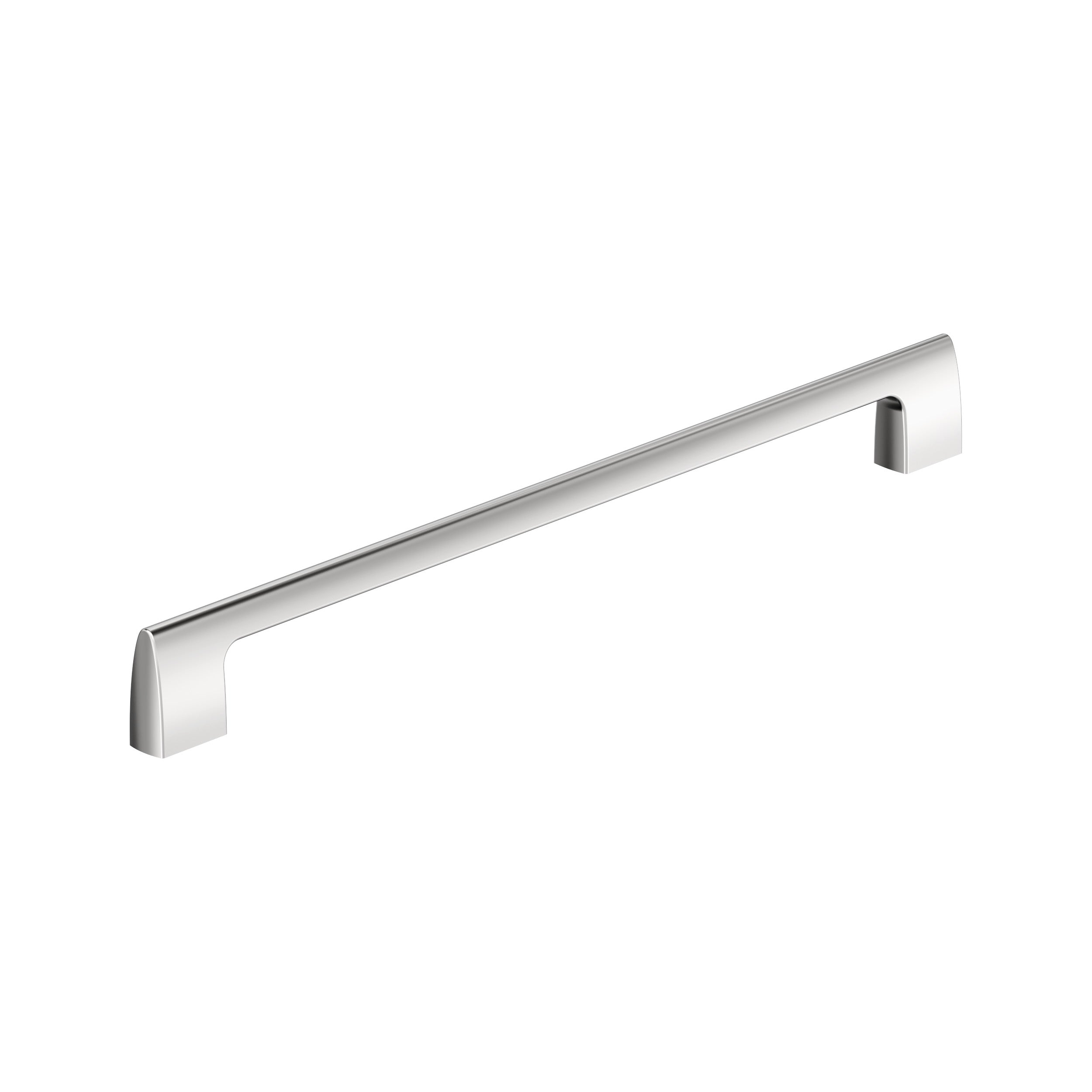 Riva 12-5/8 inch (320mm) Center-to-Center Polished Chrome Cabinet Pull