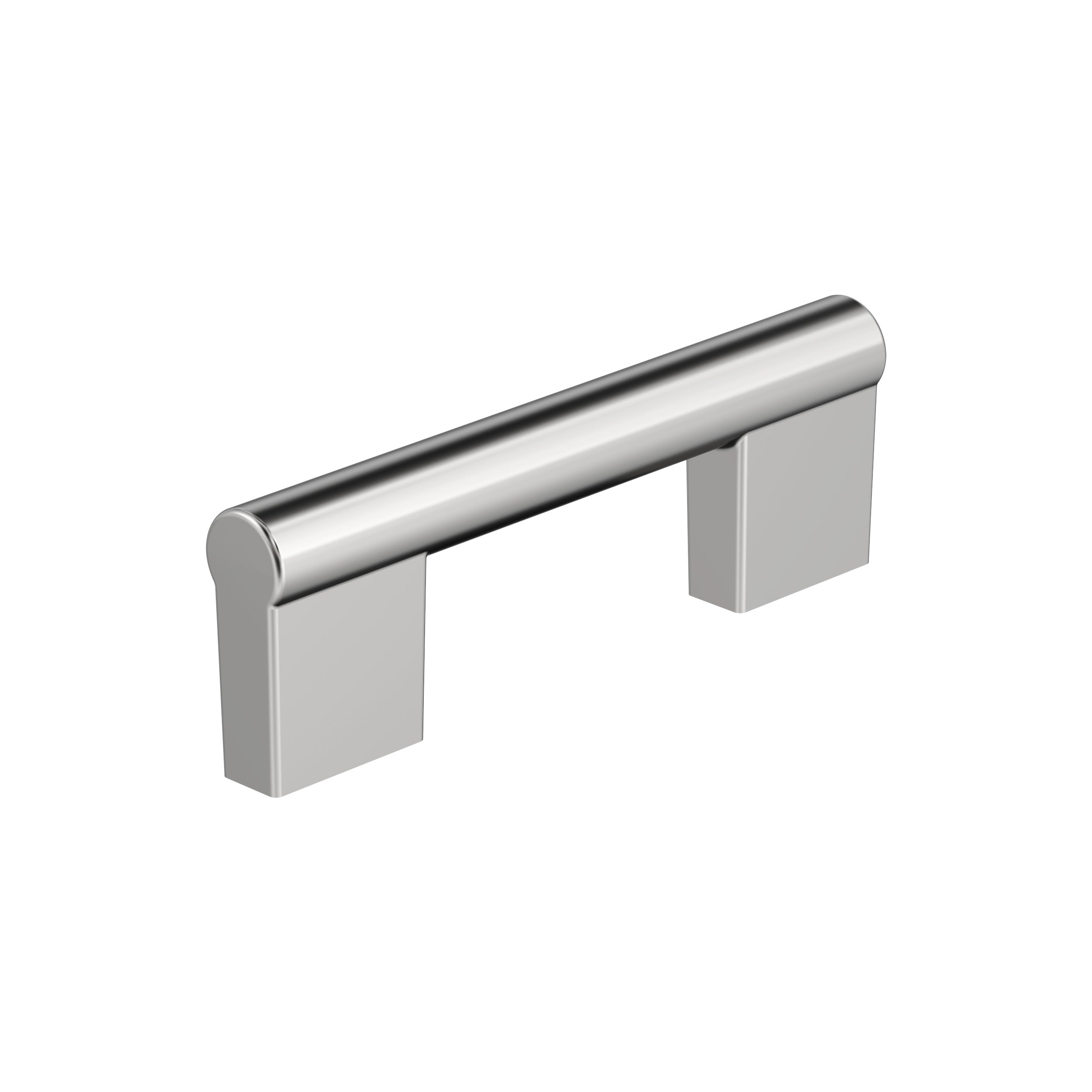 Versa 3 inch (76mm) Center-to-Center Polished Chrome Cabinet Pull