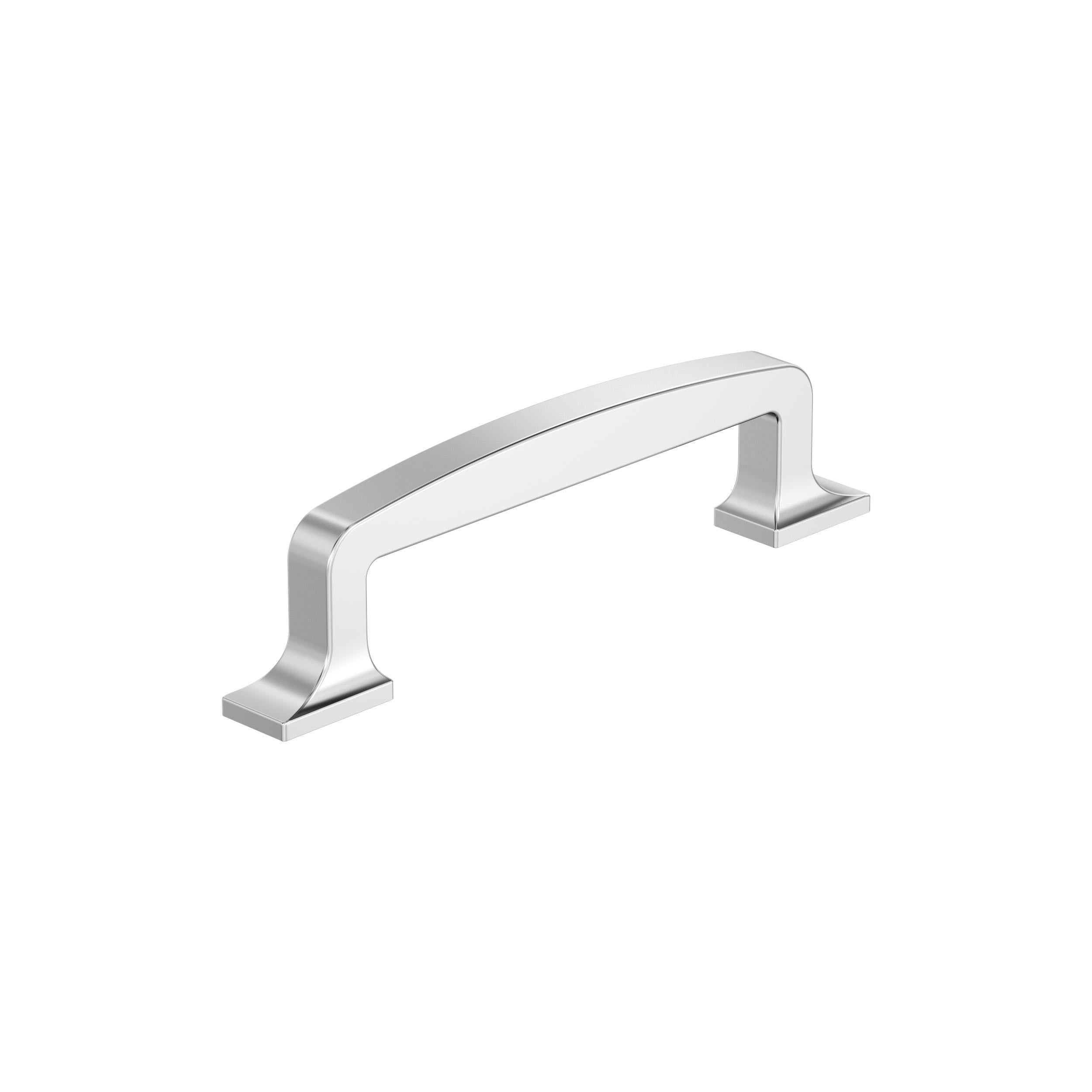 Westerly 3-3/4 inch (96mm) Center-to-Center Polished Chrome Cabinet Pull