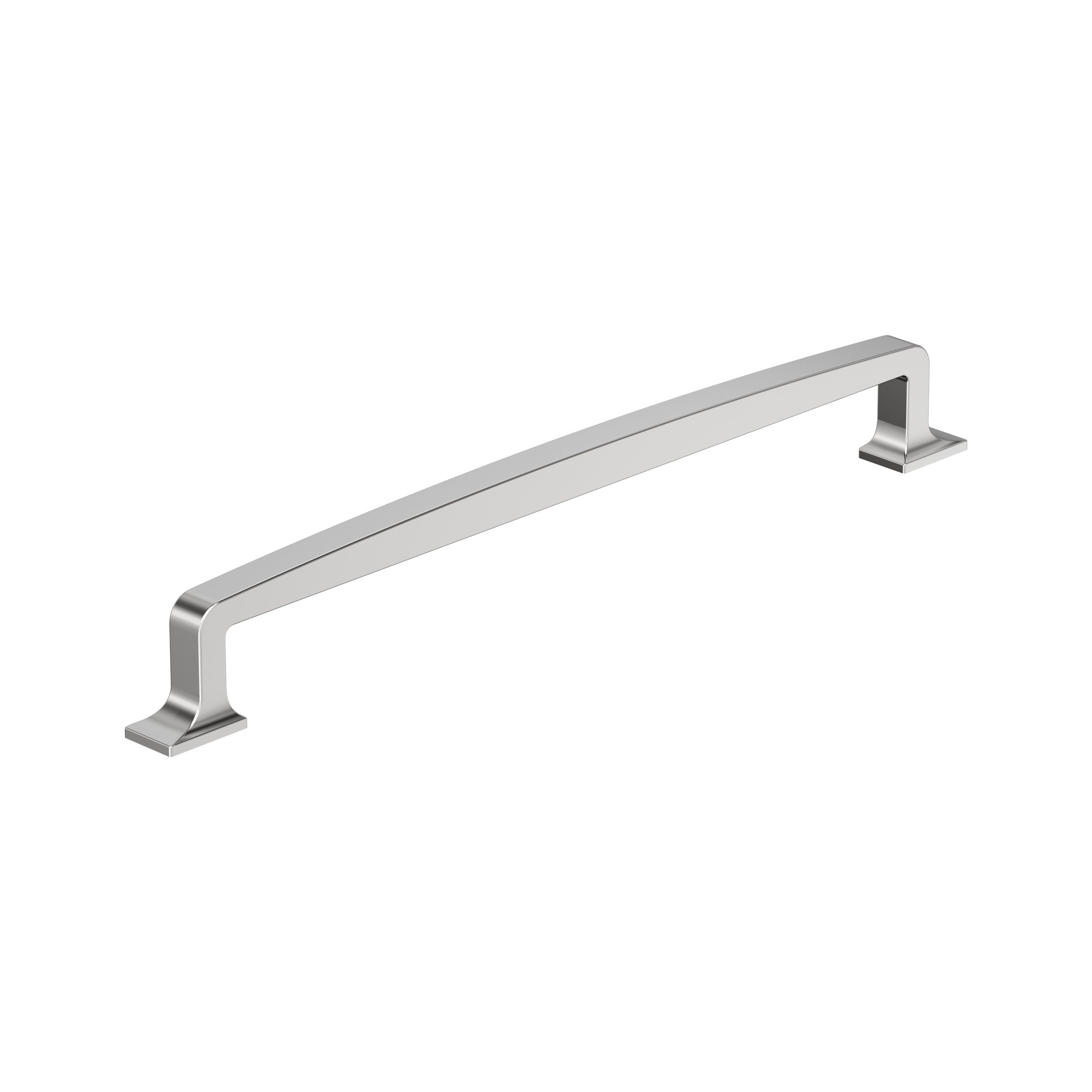 Westerly 10-1/16 inch (256mm) Center-to-Center Polished Chrome Cabinet Pull