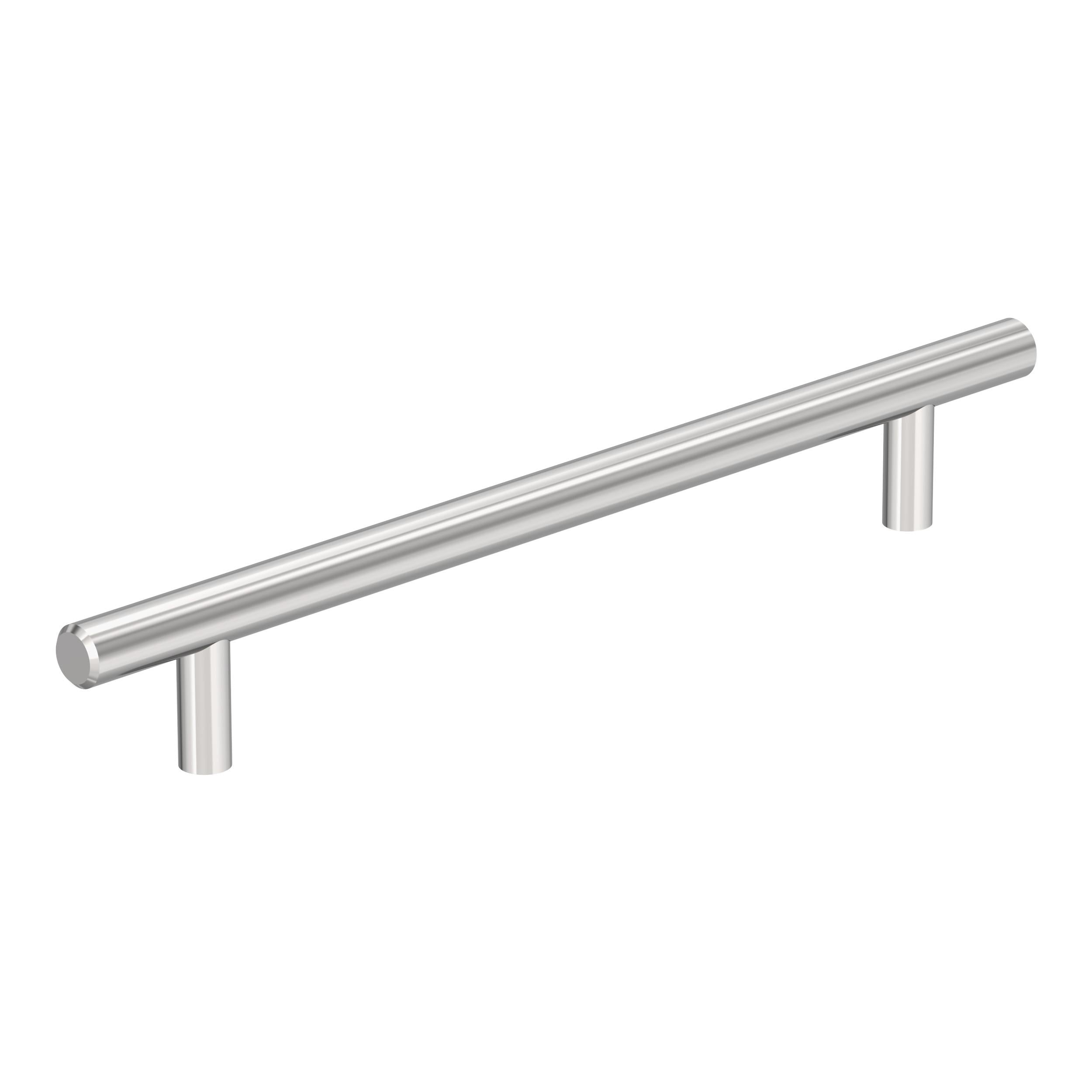 Bar Pulls 7 inch (178mm) Center-to-Center Polished Chrome Cabinet Pull