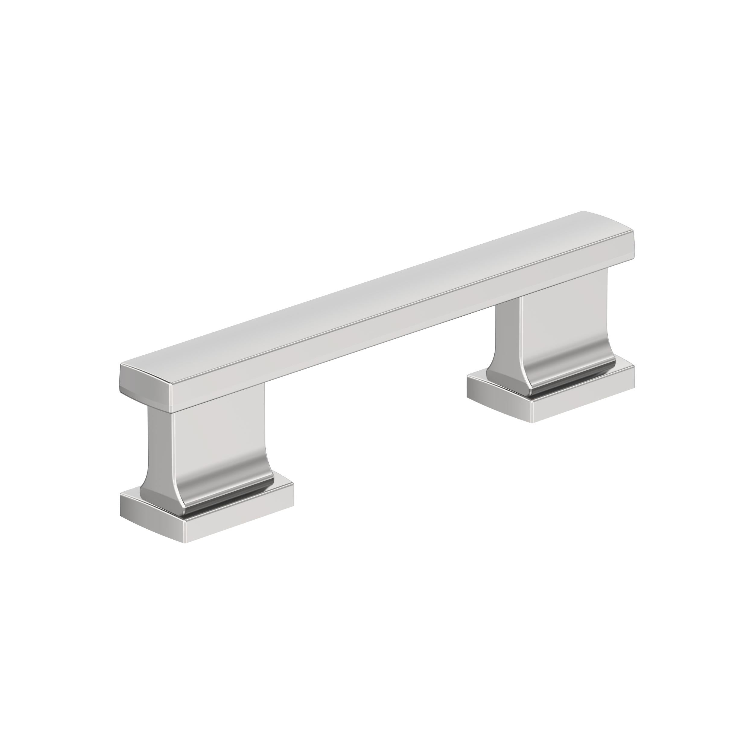 Triomphe 3 inch (76mm) Center-to-Center Polished Chrome Cabinet Pull