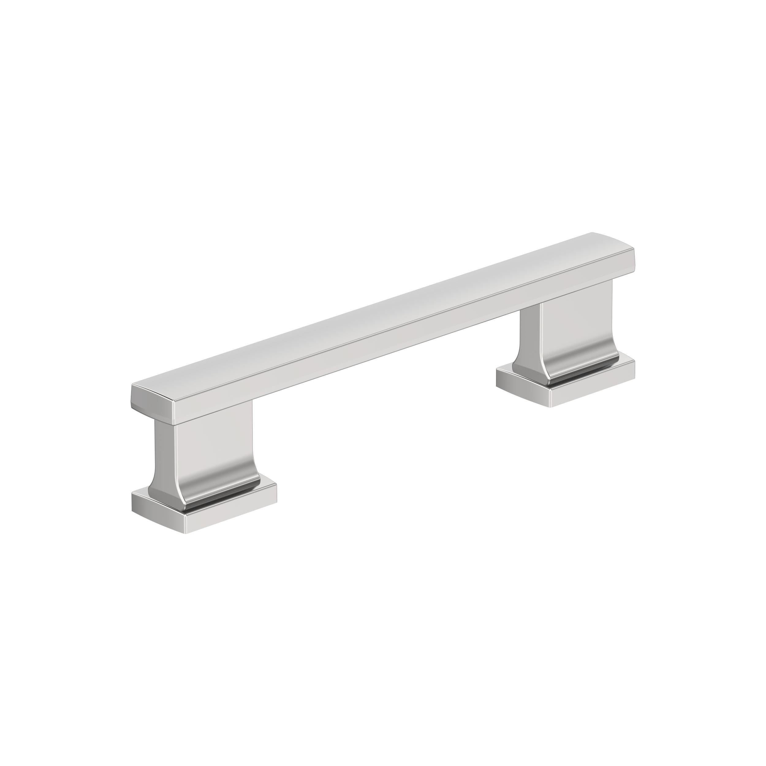 Triomphe 3-3/4 inch (96mm) Center-to-Center Polished Chrome Cabinet Pull