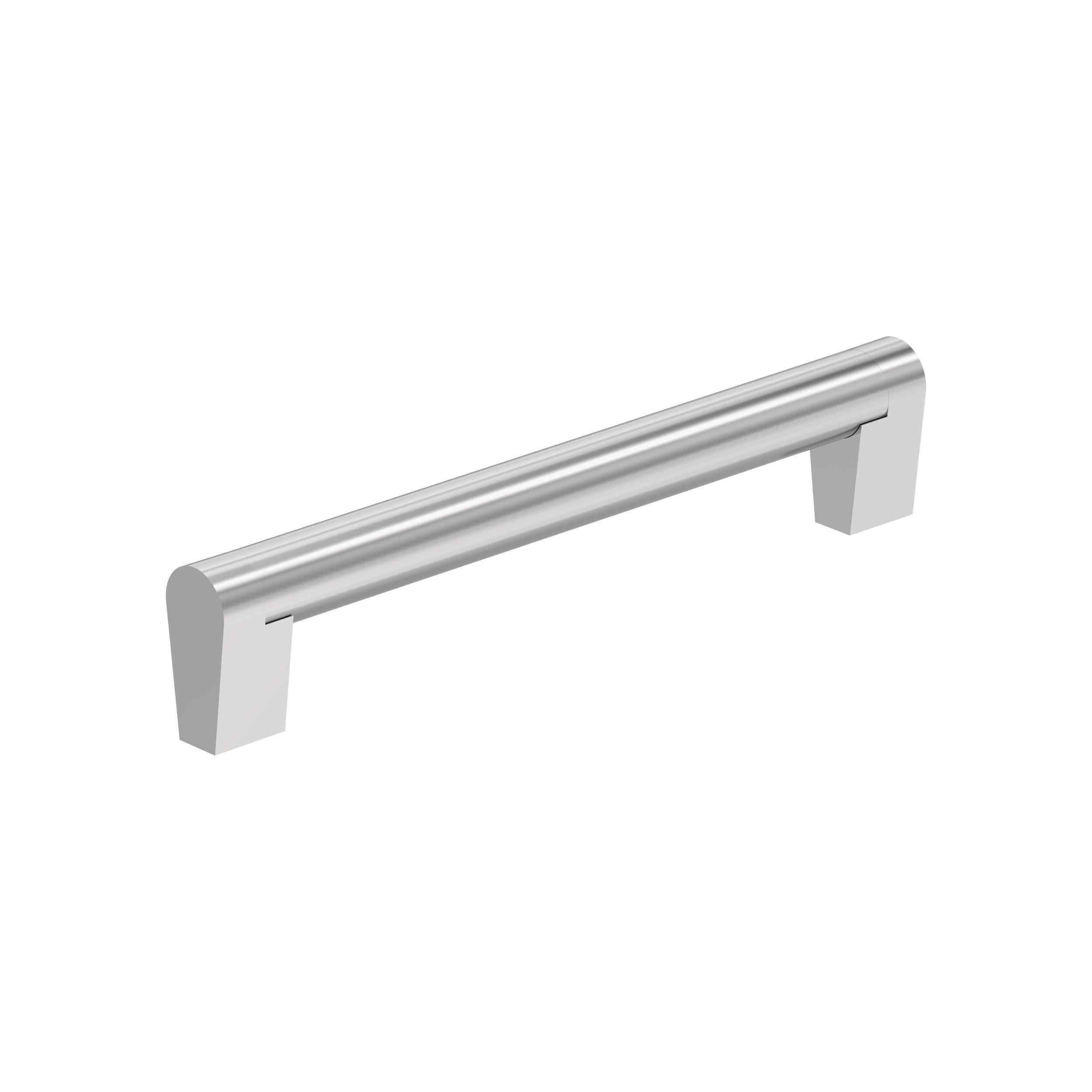 Composite 6-5/16 inch (160mm) Center-to-Center Polished Chrome Cabinet Pull