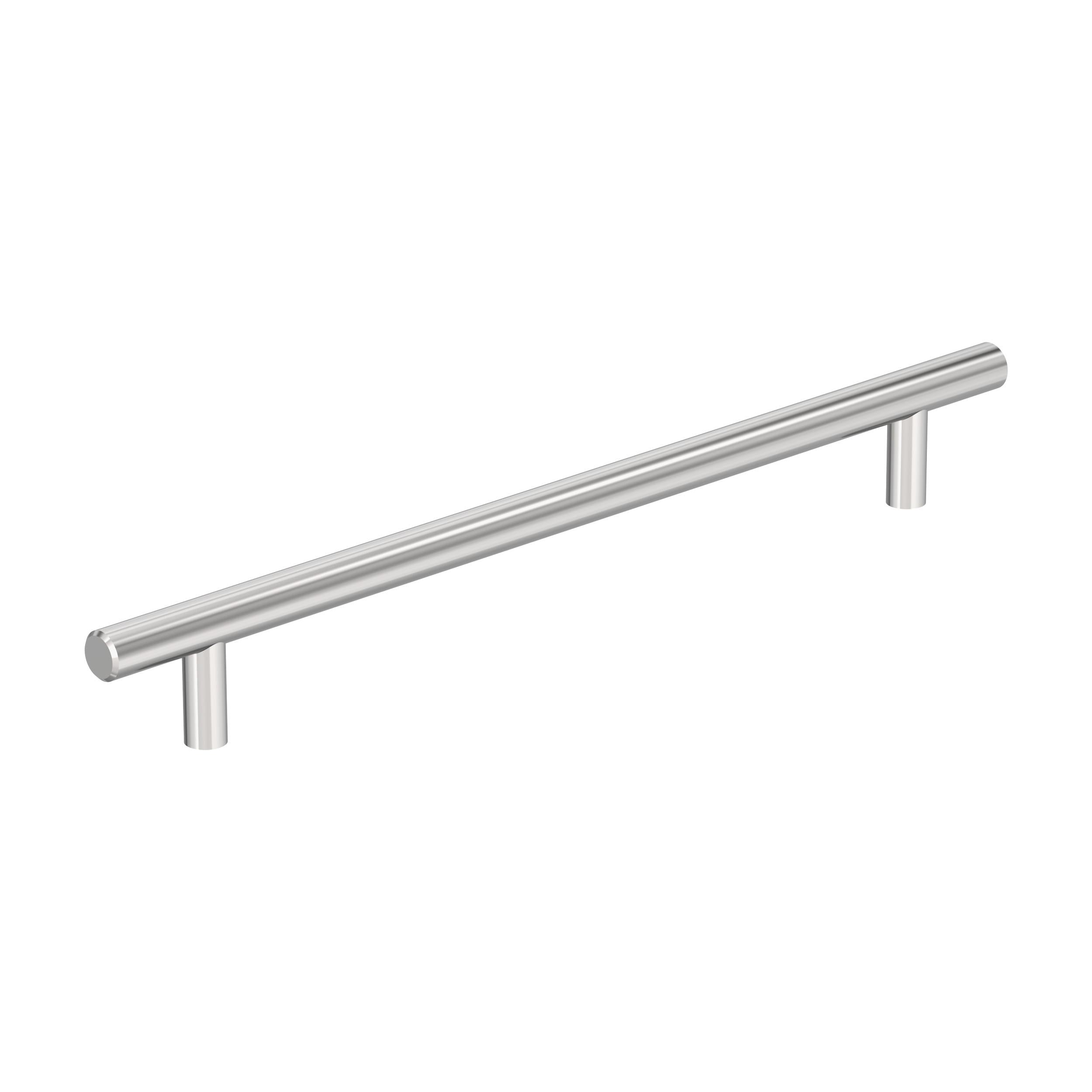 Bar Pulls Hollow 8-13/16 inch (224mm) Center-to-Center Polished Chrome Cabinet Pull