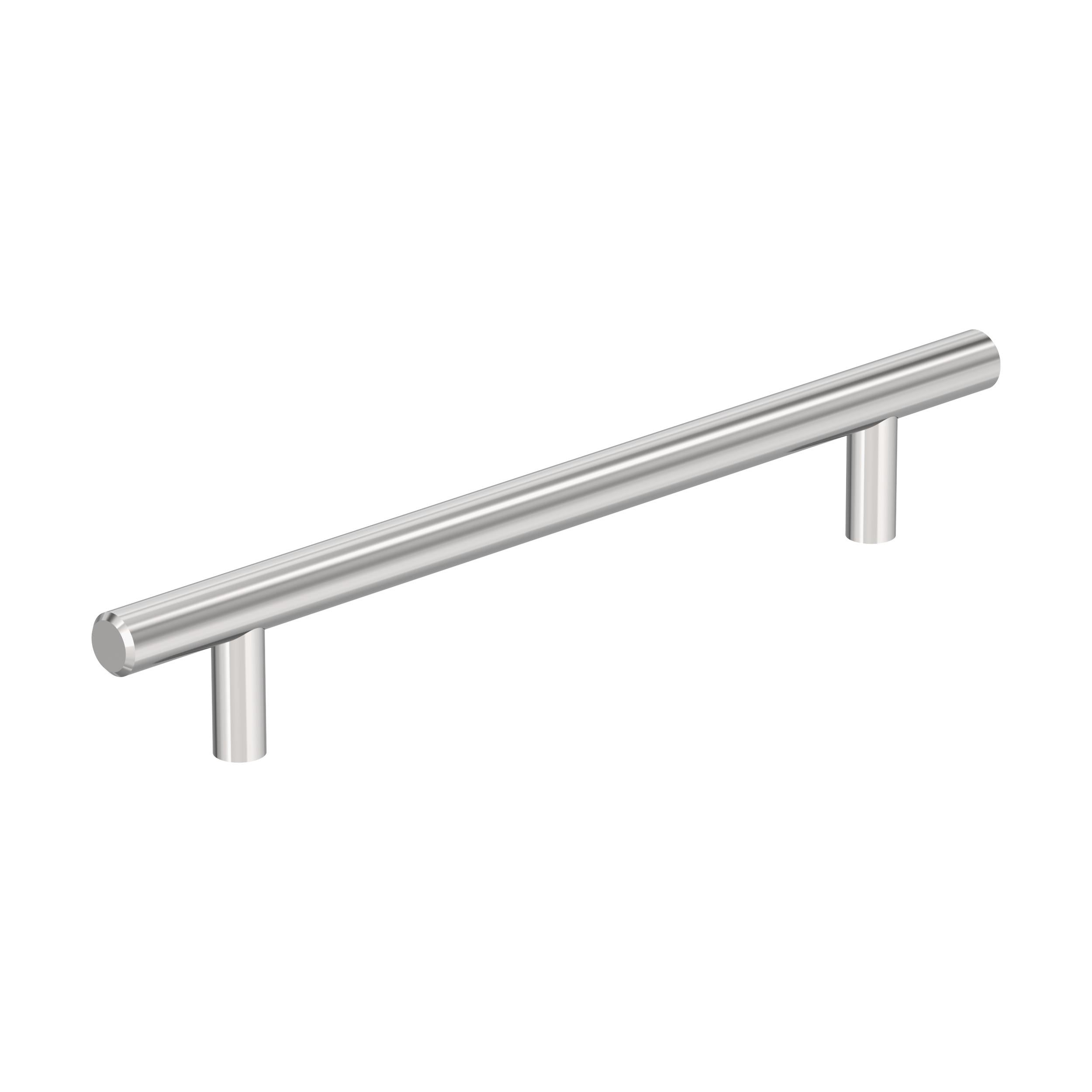 Bar Pulls 6-5/16 inch (160mm) Center-to-Center Polished Chrome Cabinet Pull