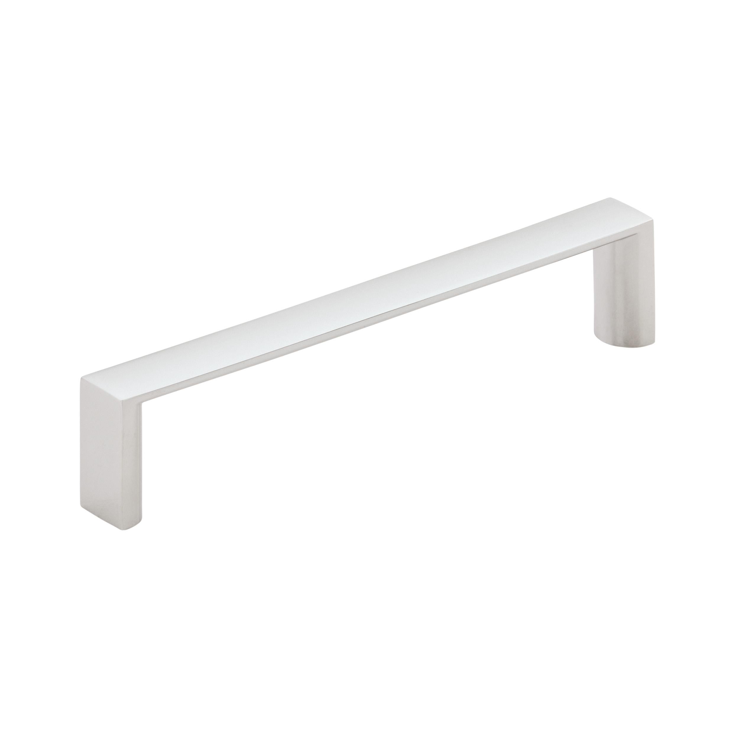 Metro 3-3/4 inch (96mm) Center-to-Center Polished Chrome Cabinet Pull