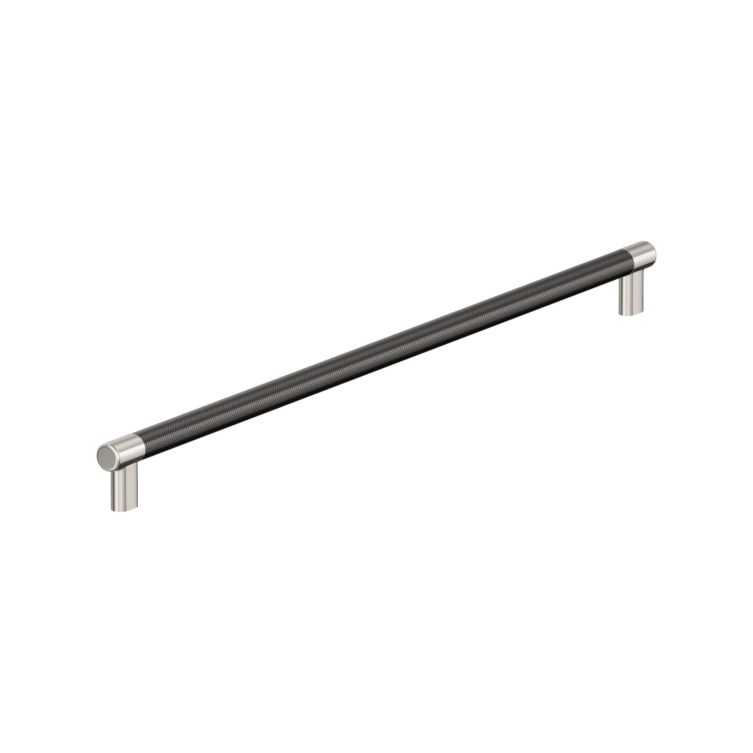 Esquire 24 inch (610mm) Center-to-Center Polished Nickel/Gunmetal Appliance Pull