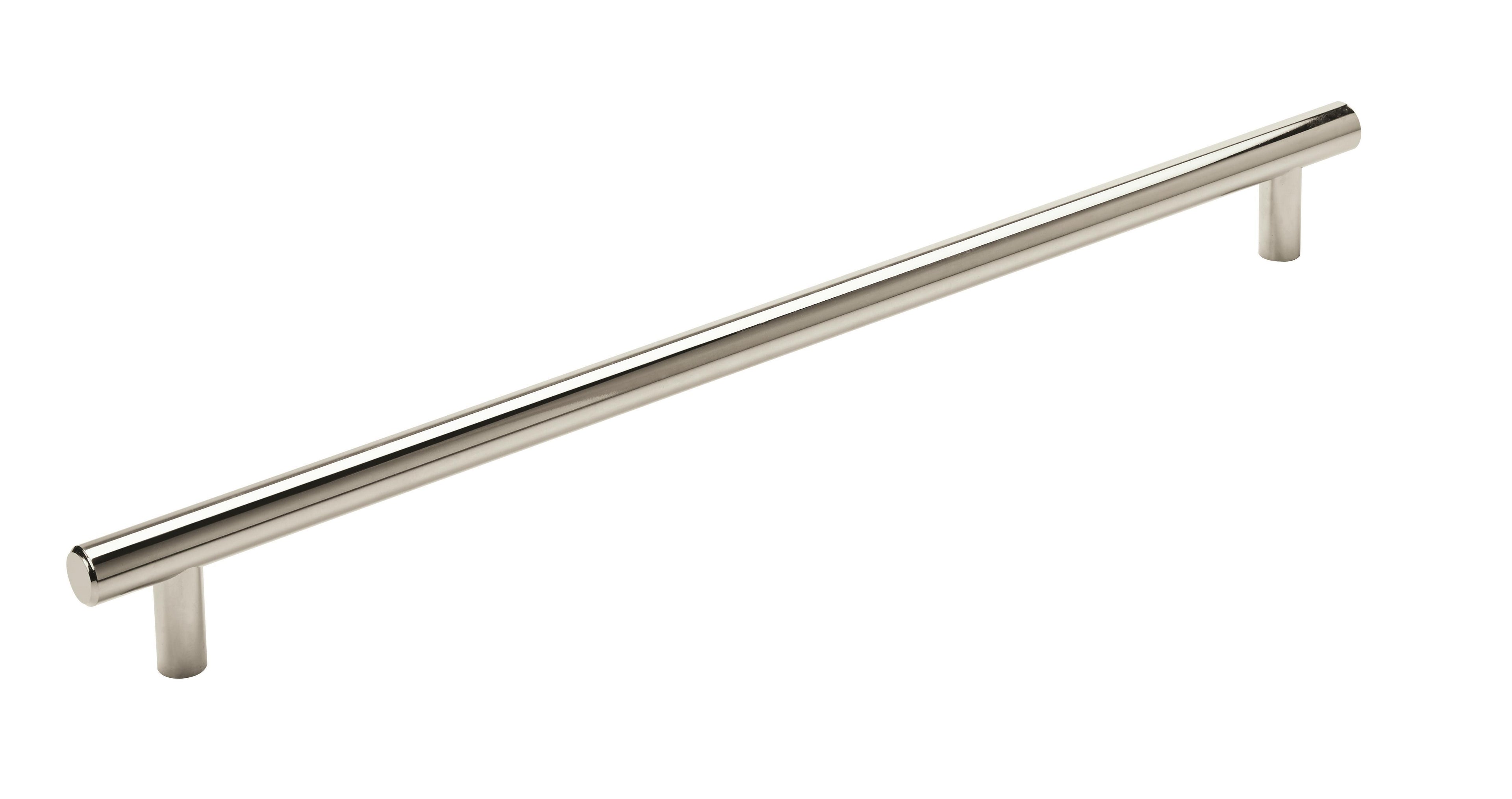 Bar Pulls 18 inch (457mm) Center-to-Center Polished Nickel Appliance Pull