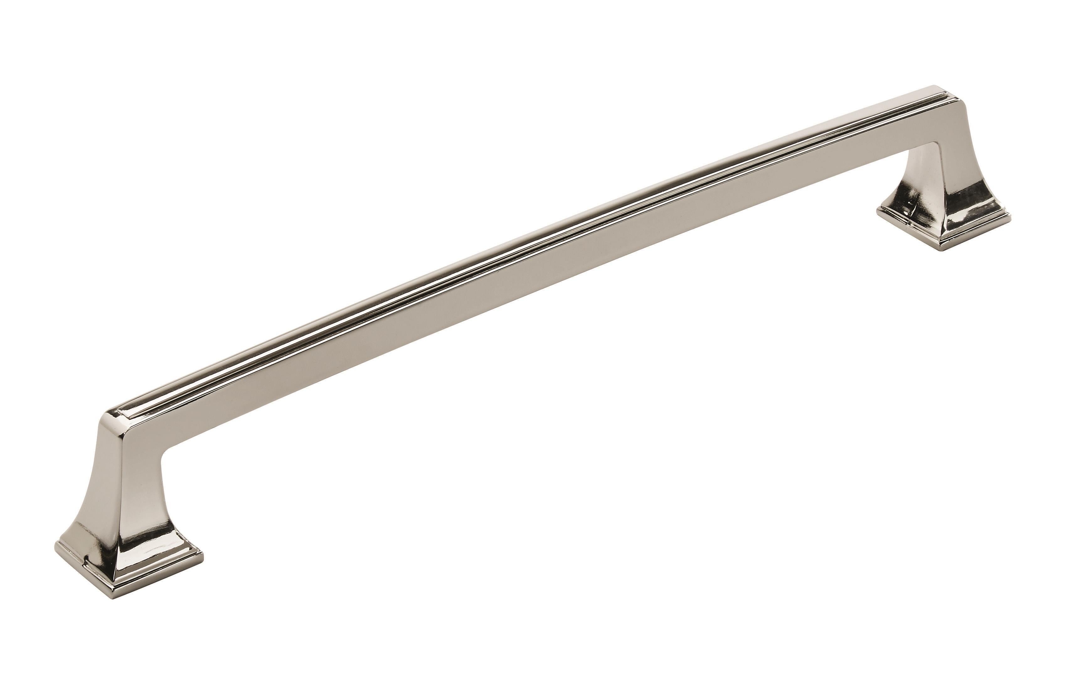 Mulholland 12 inch (305mm) Center-to-Center Polished Nickel Appliance Pull