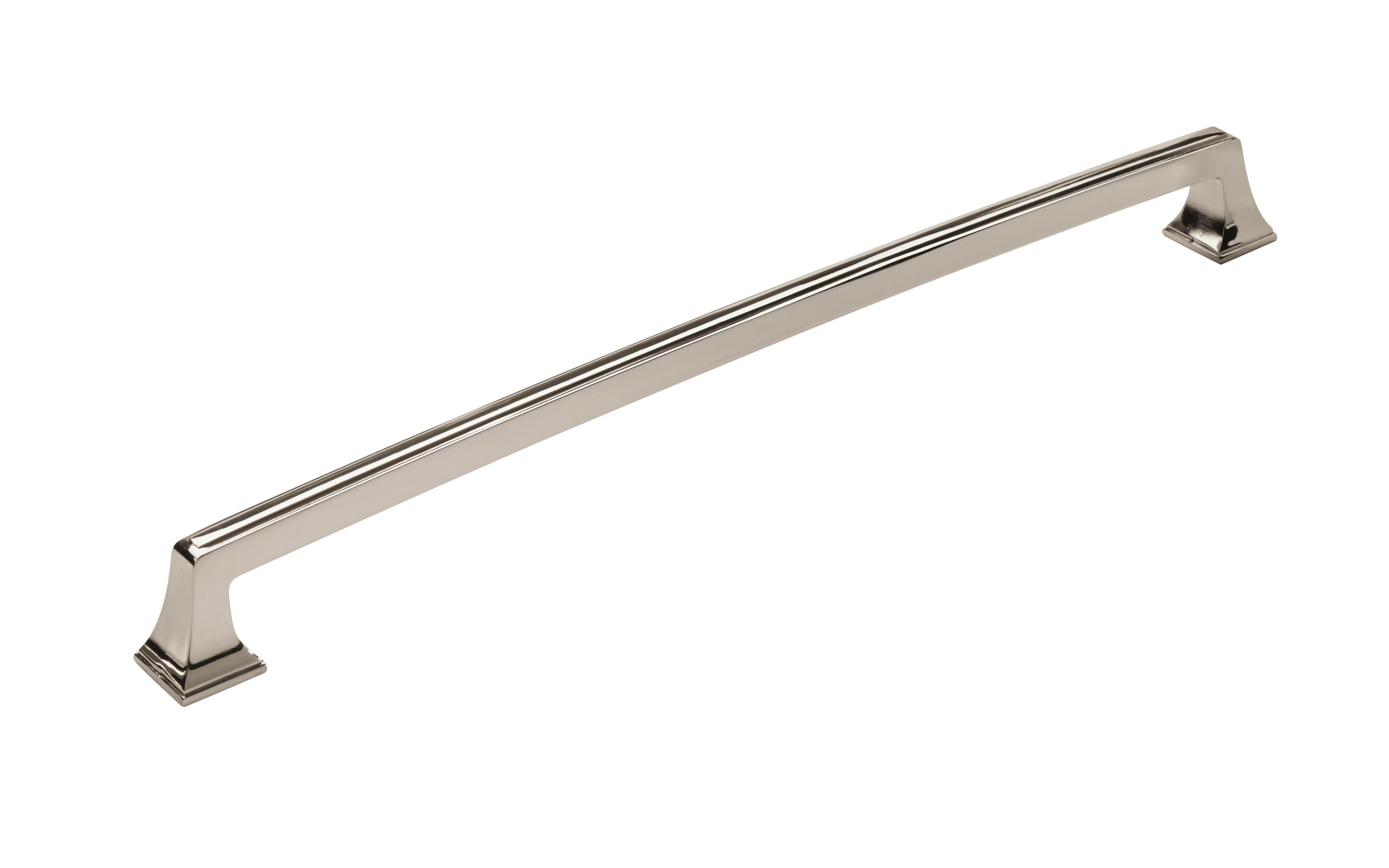 Mulholland 18 inch (457mm) Center-to-Center Polished Nickel Appliance Pull
