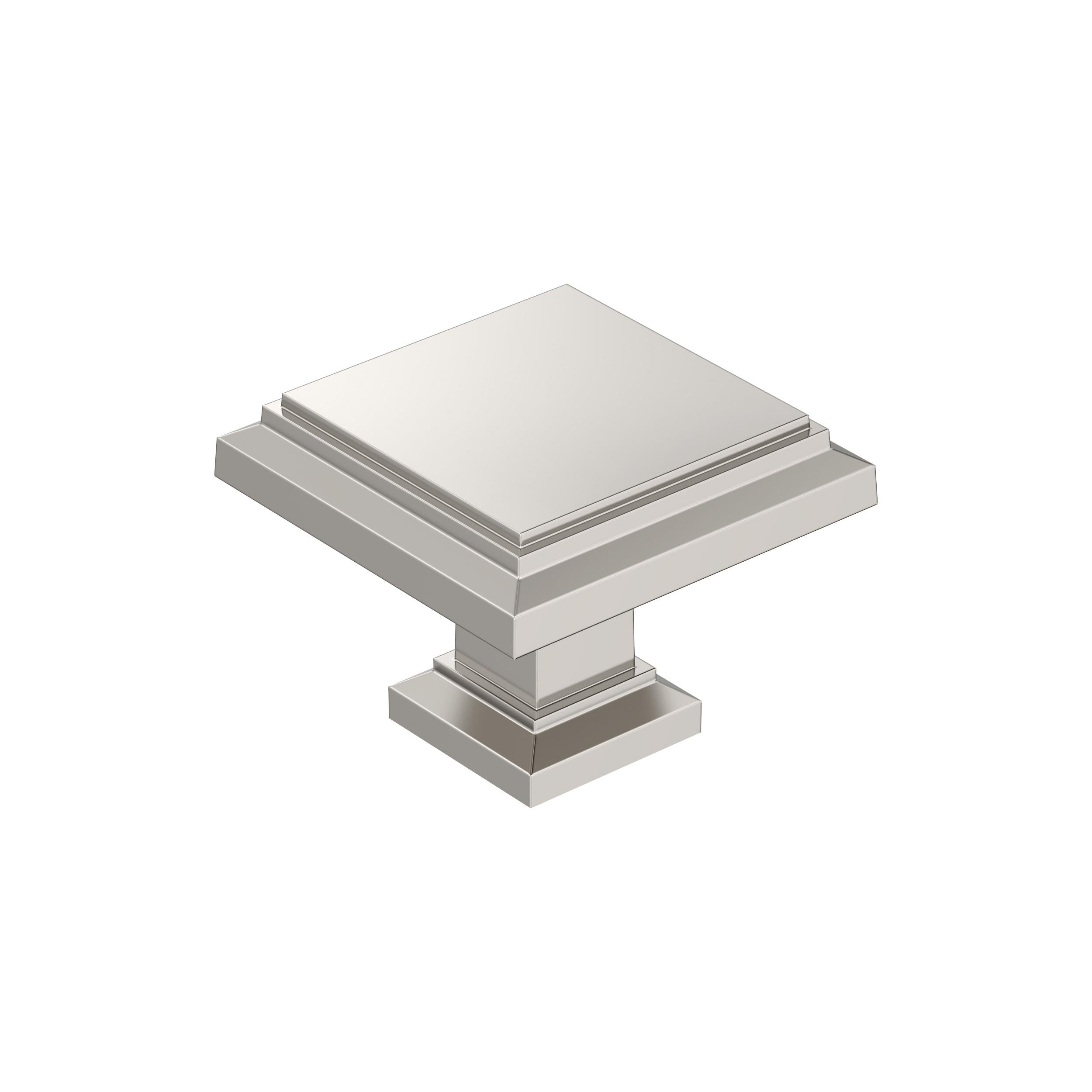Appoint 1-1/4 inch (32mm) Length Polished Nickel Cabinet Knob