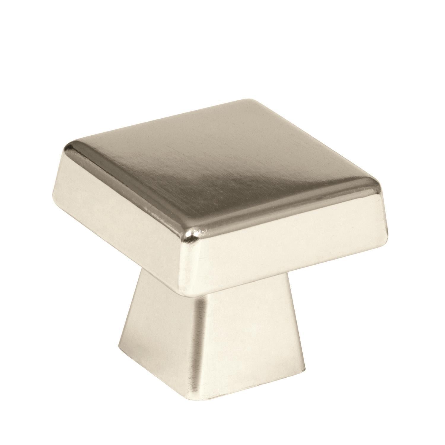 Blackrock 1-1/2 inch (38mm) Length Polished Nickel Cabinet Knob