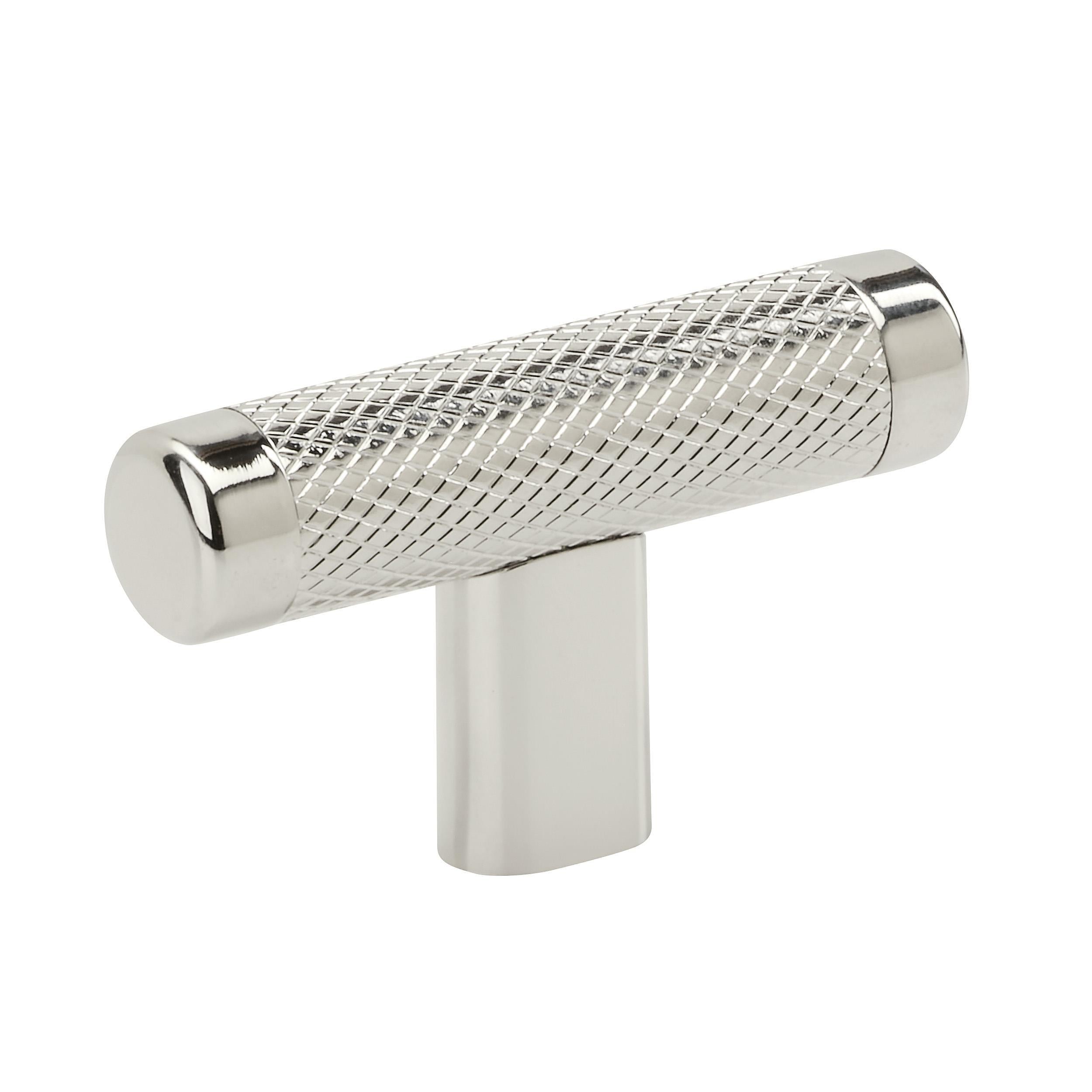 Bronx 2-5/8 inch (67mm) Length Polished Nickel Cabinet Knob