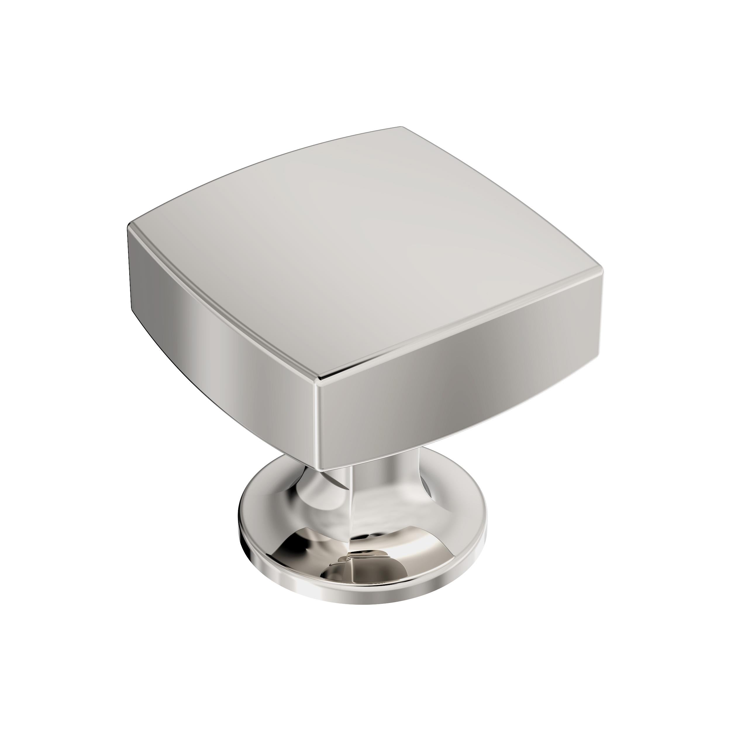Everett 1-1/4 inch (32mm) Length Polished Nickel Cabinet Knob