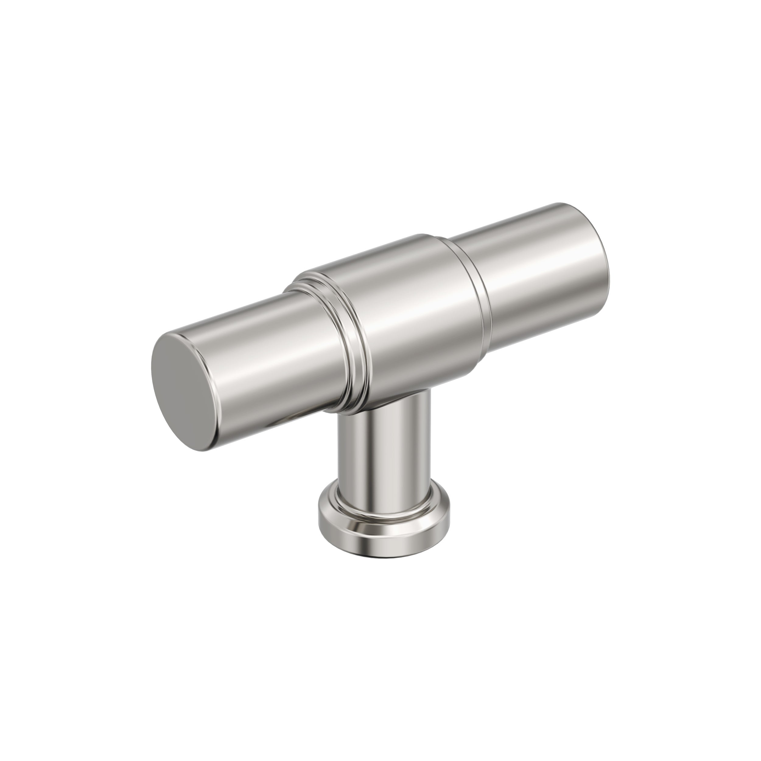 Faircrest 2 inch (51mm) Length Polished Nickel Cabinet Knob