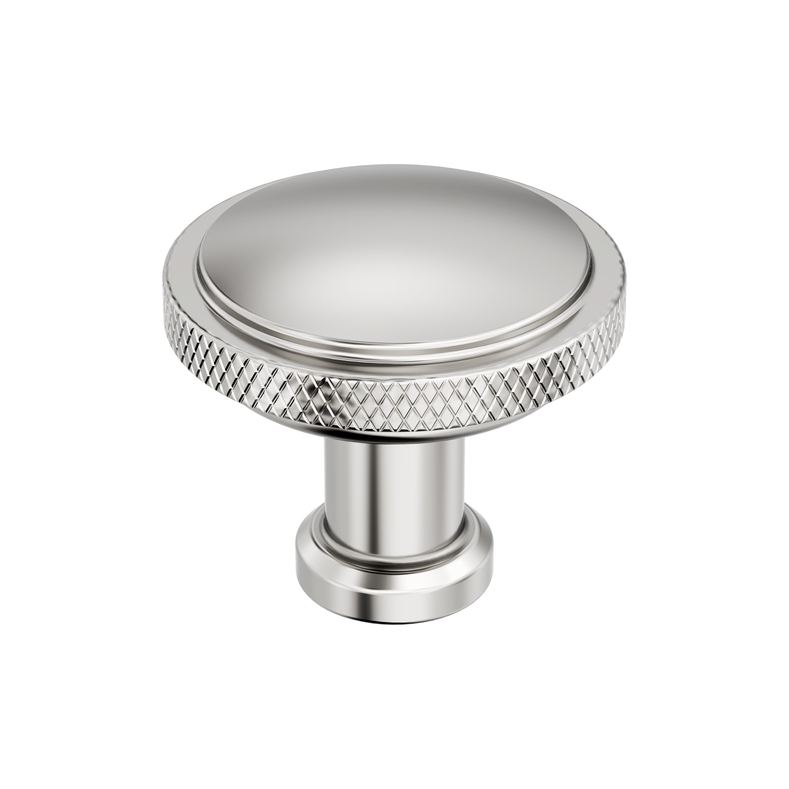 Faraday 1-1/4 inch (32mm) Diameter Polished Nickel Cabinet Knob
