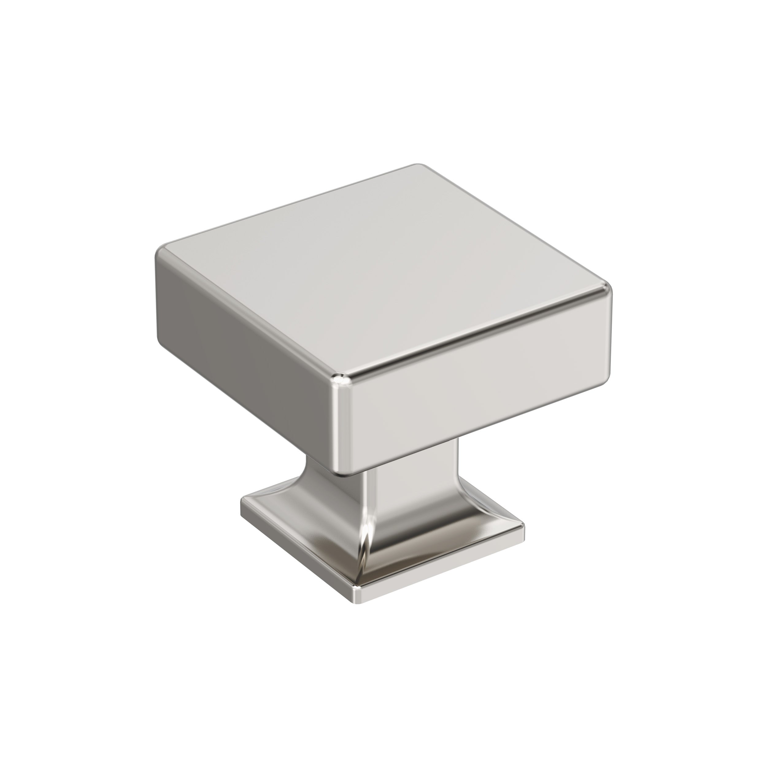 Lintel 1-1/4 inch (32mm) Length Polished Nickel Cabinet Knob