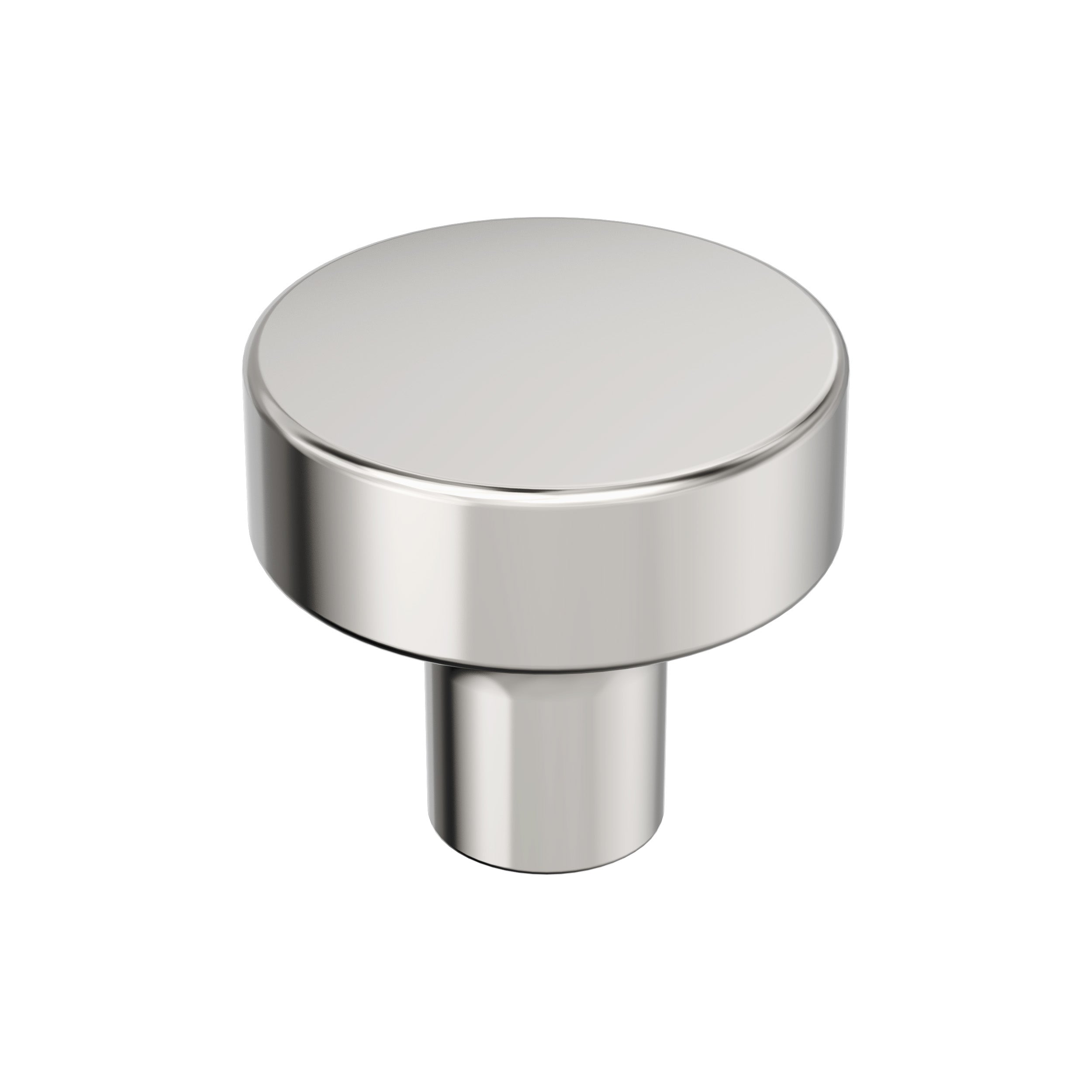 Merced 1-1/4 inch (32mm) Diameter Polished Nickel Cabinet Knob