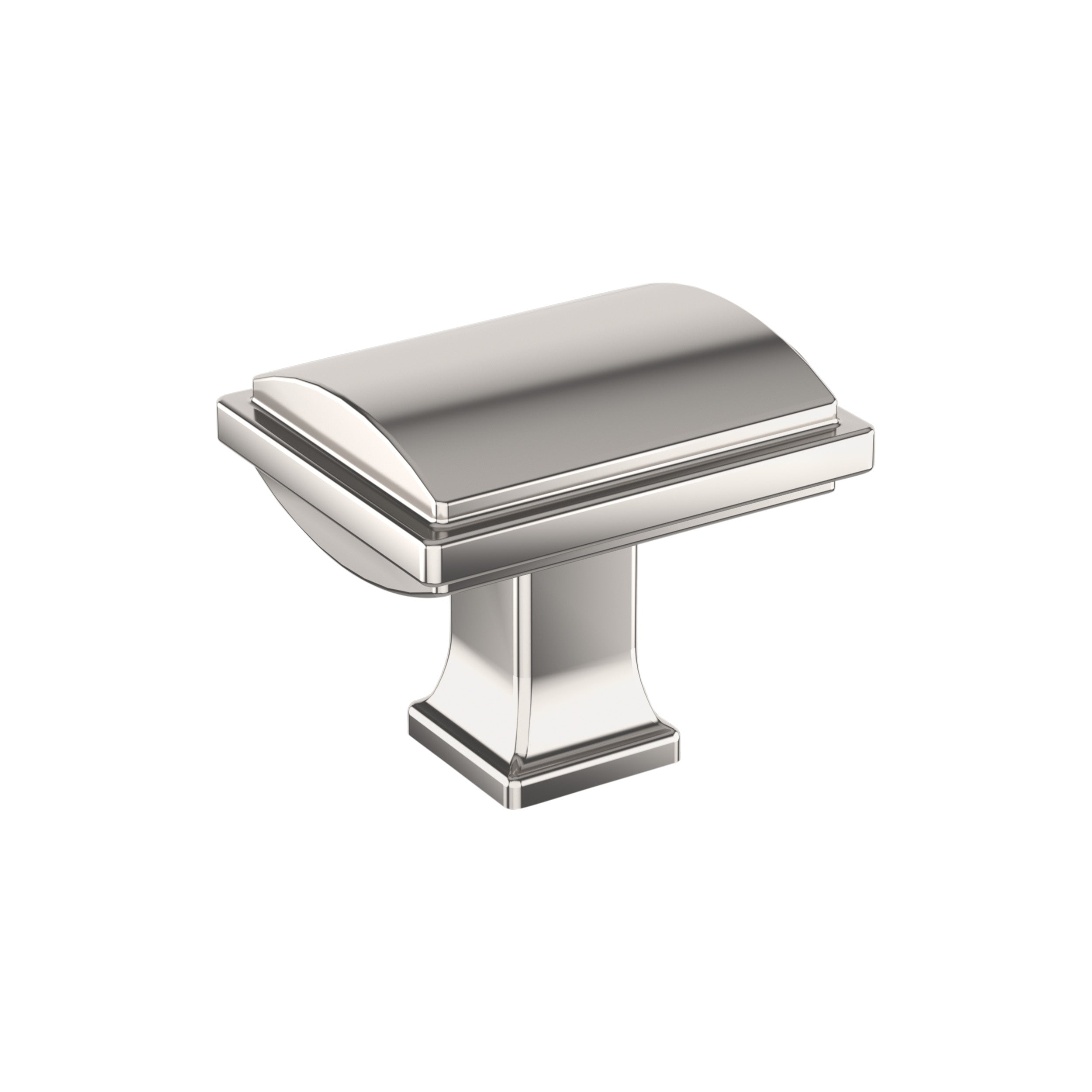Townsend 1-5/16 inch (33mm) Length Polished Nickel Cabinet Knob