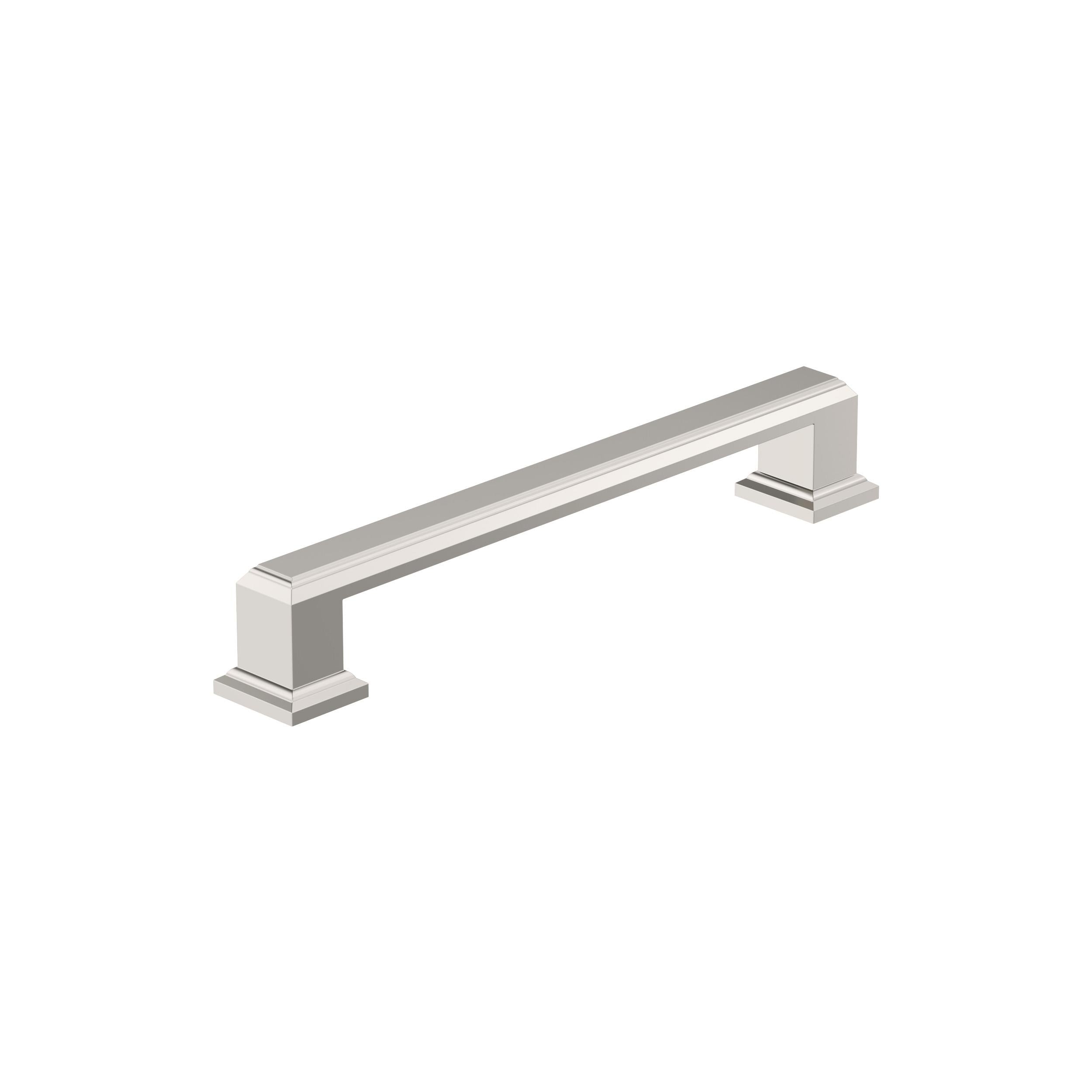 Appoint 5-1/16 inch (128mm) Center-to-Center Polished Nickel Cabinet Pull
